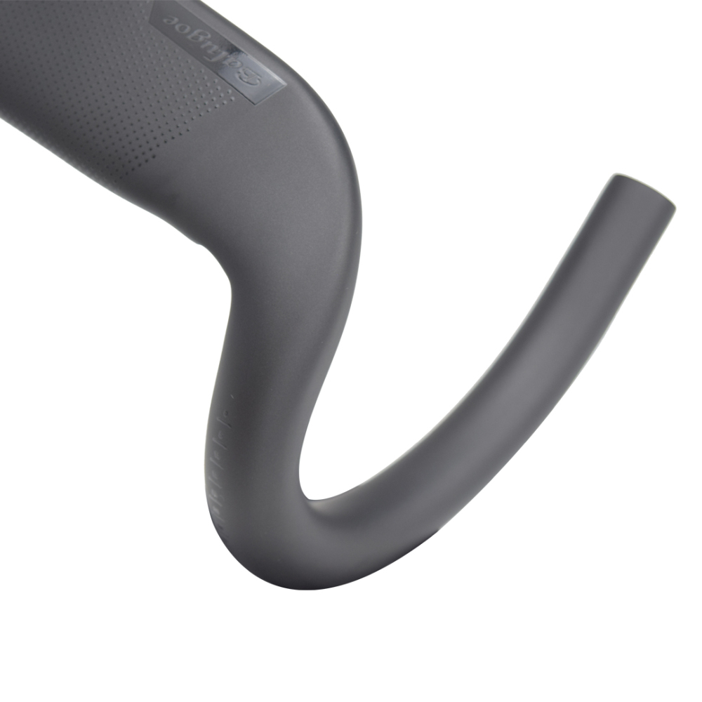 Large angle bend handlebar 13 degree carbon fiber GuaChe road handlebar full internal routing bicycle stem bend handlebar
