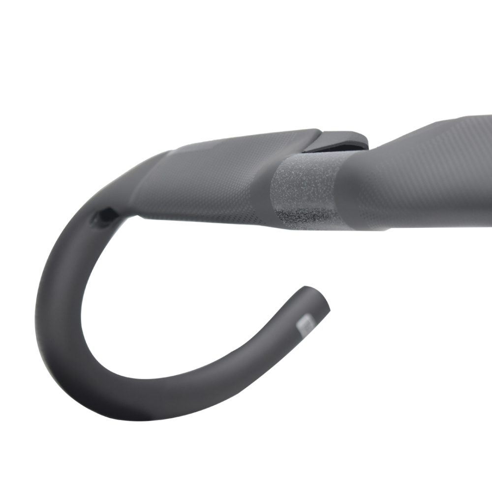 Large angle bend handlebar 13 degree carbon fiber GuaChe road handlebar full internal routing bicycle stem bend handlebar