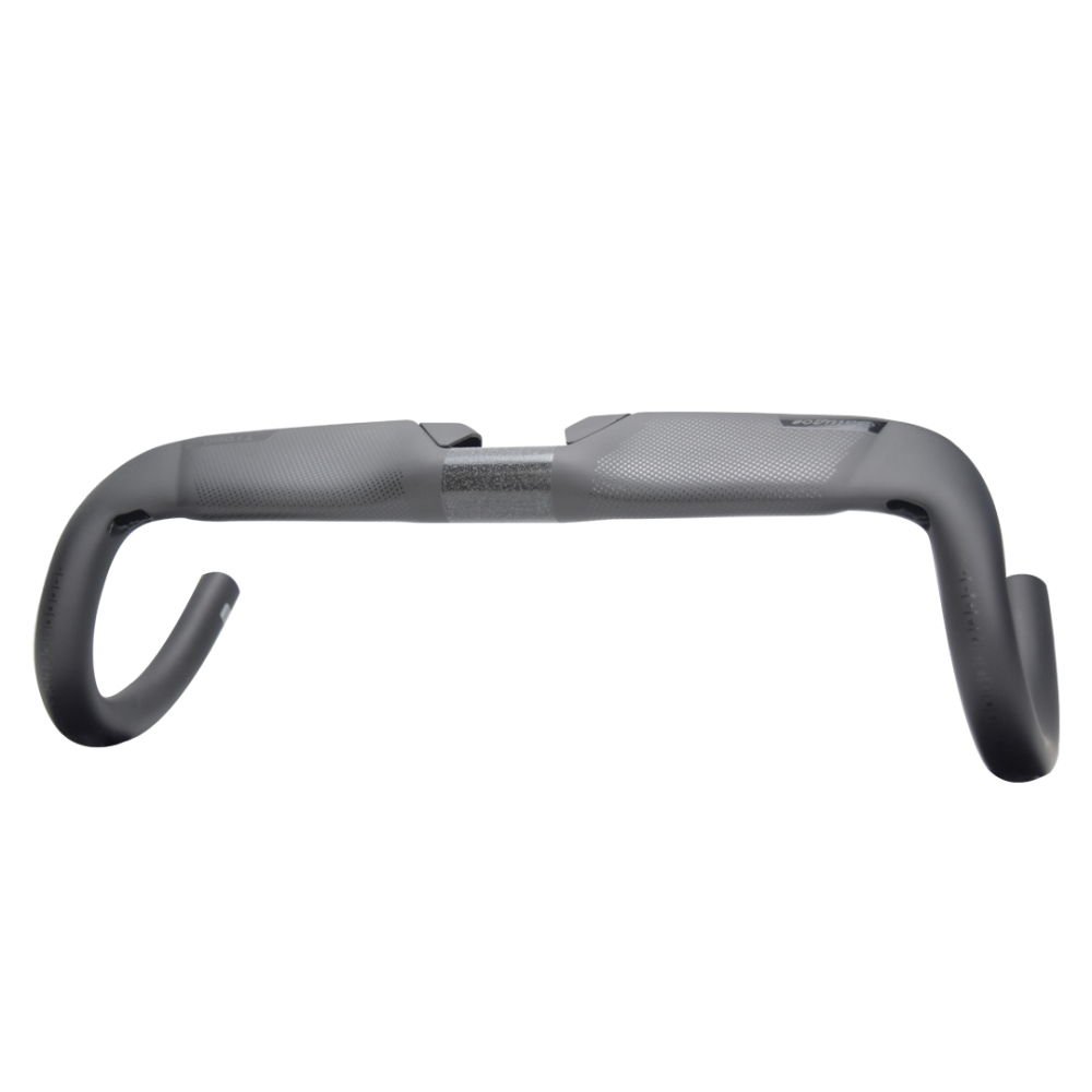 Large angle bend handlebar 13 degree carbon fiber GuaChe road handlebar full internal routing bicycle stem bend handlebar