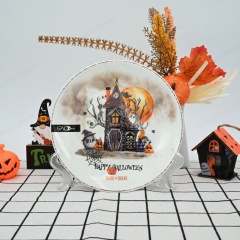 Gaodeng 2024 4-Piece Creative Pumpkin Design Halloween Ceramic Dinnerware Set Custom Brands Tableware Set