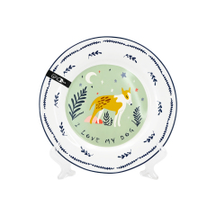 8" plate