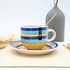 Hot Sale Custom Dinnerware Set with Hand-painted Craft 20 Pcs Tableware Set