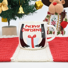 High Quality Christmas Stacking Cup with The White Bear and The Penguin Cute and Fashion