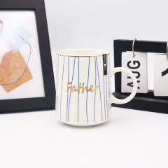 High Quality Custom Ceramic Coffee Mugs Large Capacity Gift Mug for Fathers Day