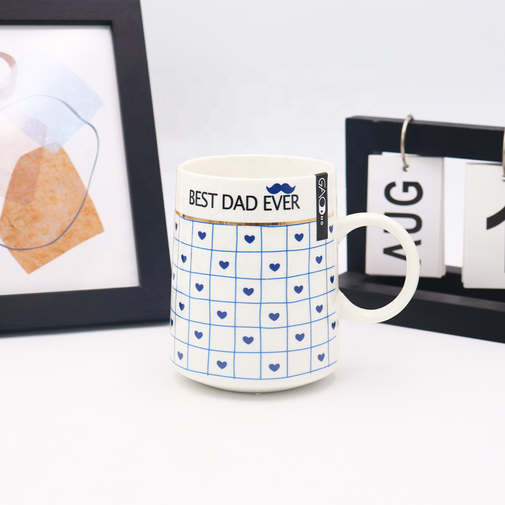 High Quality Custom Ceramic Coffee Mugs Large Capacity Gift Mug for Fathers Day