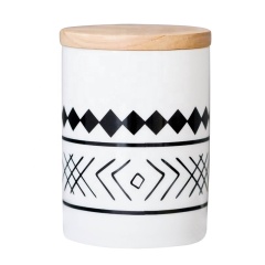 Popular Ceramic Jar, Food Storage, Custom Ceramic Cookie Jar With Lid