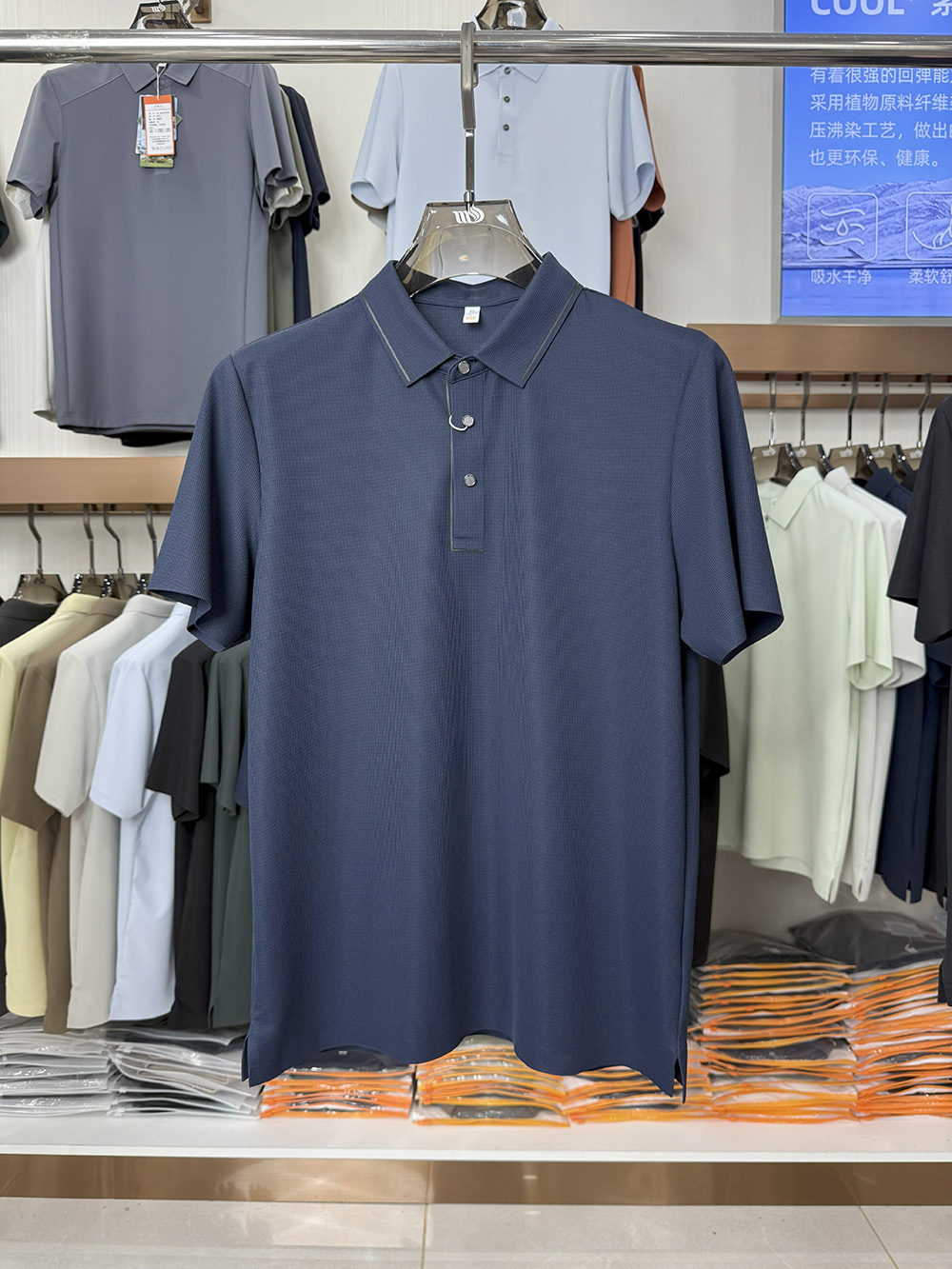 ML8202 180g weight 75% Nylon, 25% Spandex  Polo Shirt