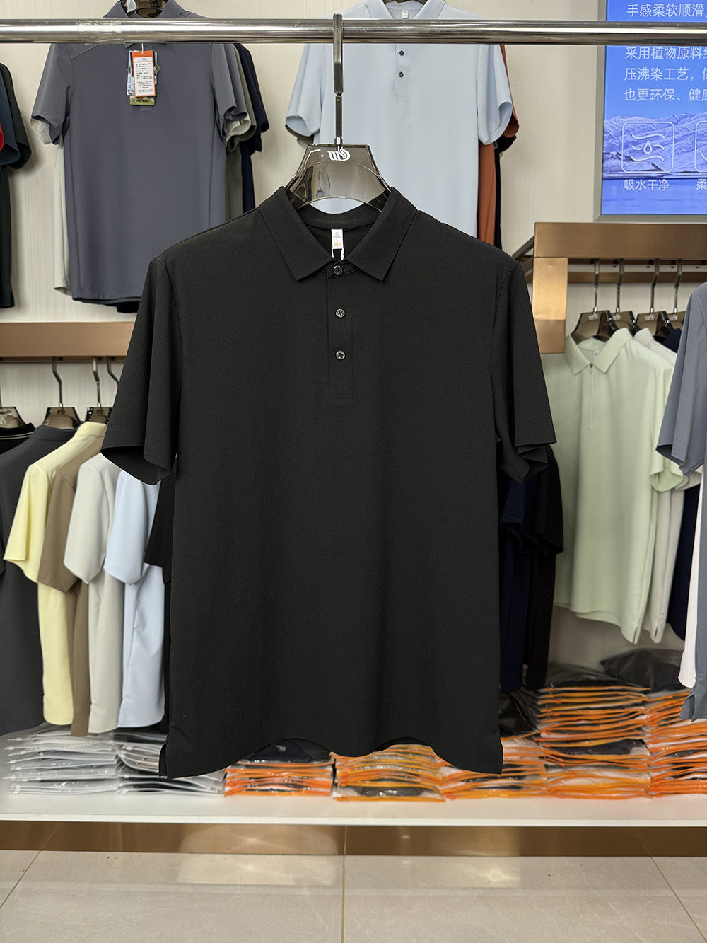 ML8501 175g weight 79.2% nylon, 20.8% spandex Polo Shirt