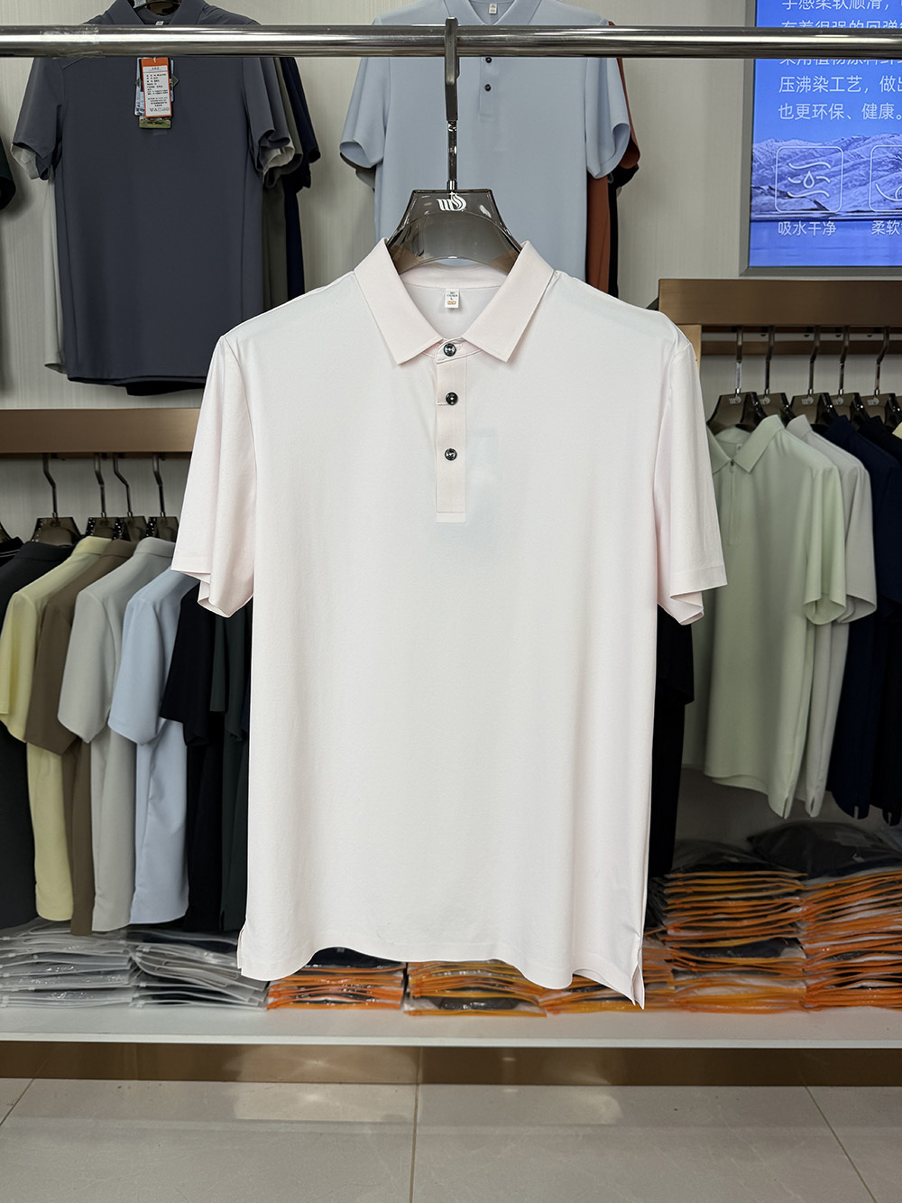 ML8501 175g weight 79.2% nylon, 20.8% spandex Polo Shirt