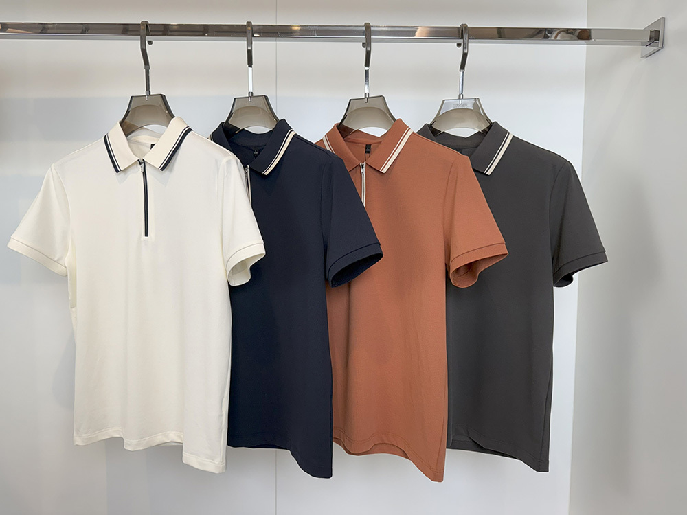 BSW2257  200g weight 69.7%Cotton   26.4%polyester fiber   3.9%spandex  Polo shirt