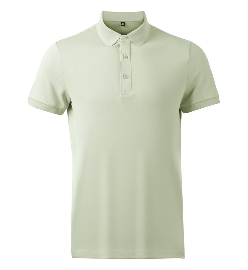 BSW2208 200g weight 69.7%Cotton 26.4%polyester 3.9%spandex Polo shirt