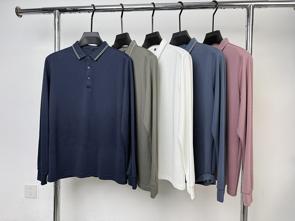 MX37214  240g weight   62.4%polyester fiber  35.0%cotton  2.6%mulberry silk  Polo shirt