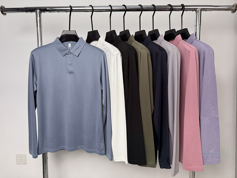 MX52186 60.9%polyester 17.8% cotton 17.5%viscose 2.2%sheep wool  1.6% mulberry silkl  Polo shirt