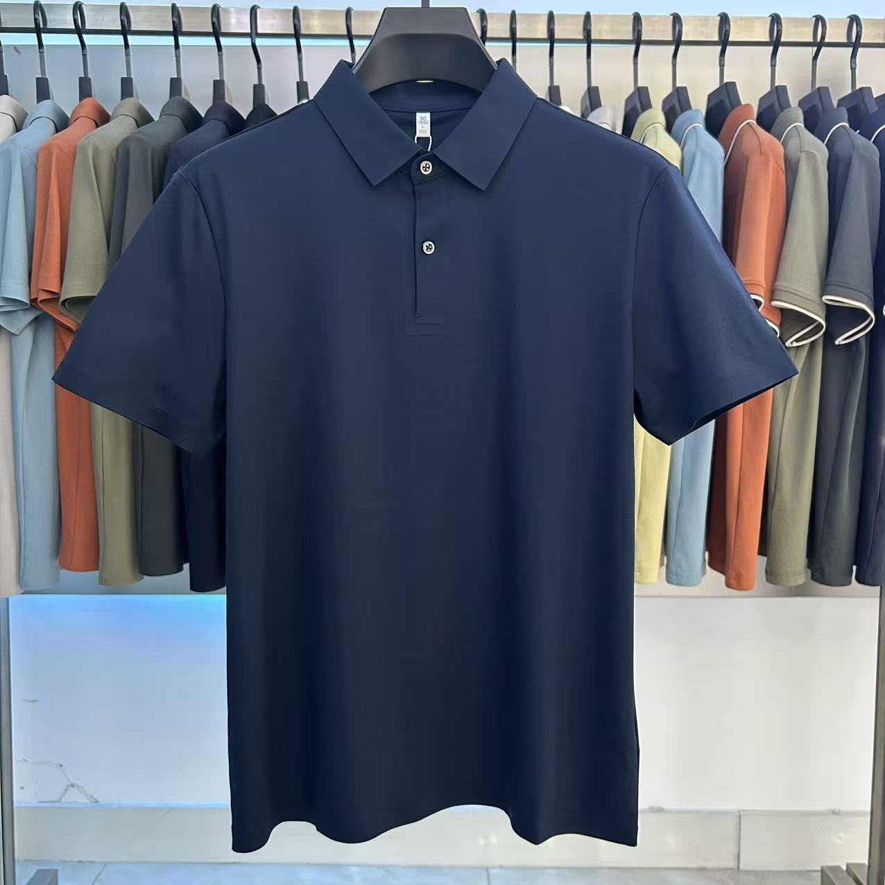 XYD7801 190g weight 65% Cotton  35%polyester fiber  Polo shirt