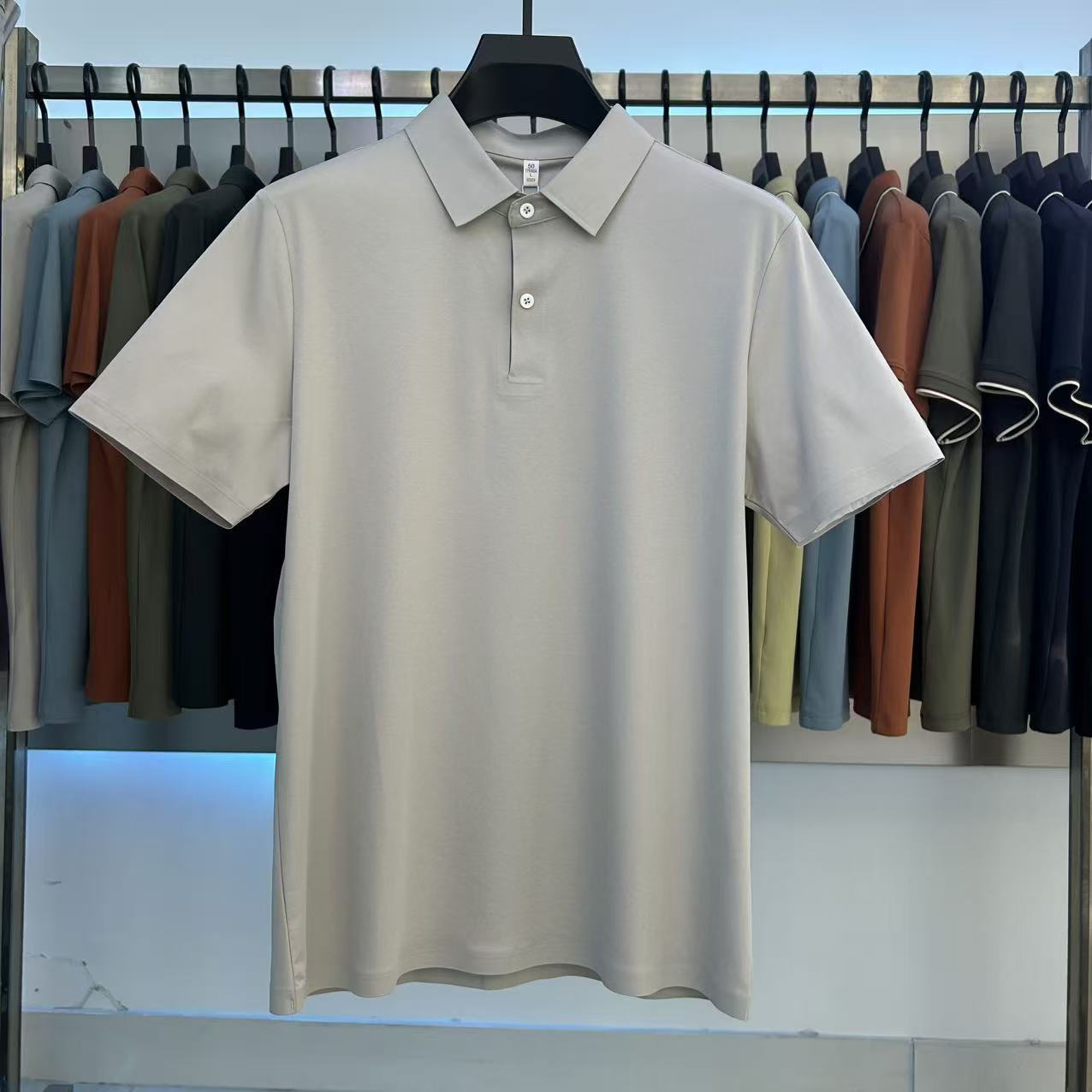 XYD7801 190g weight 65% Cotton  35%polyester fiber  Polo shirt