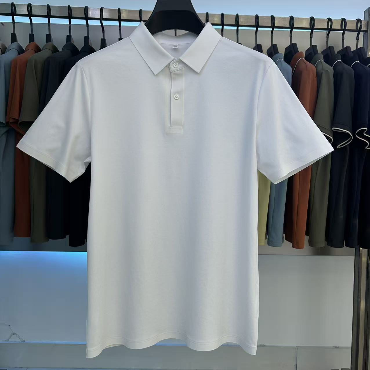 XYD7801 190g weight 65% Cotton  35%polyester fiber  Polo shirt