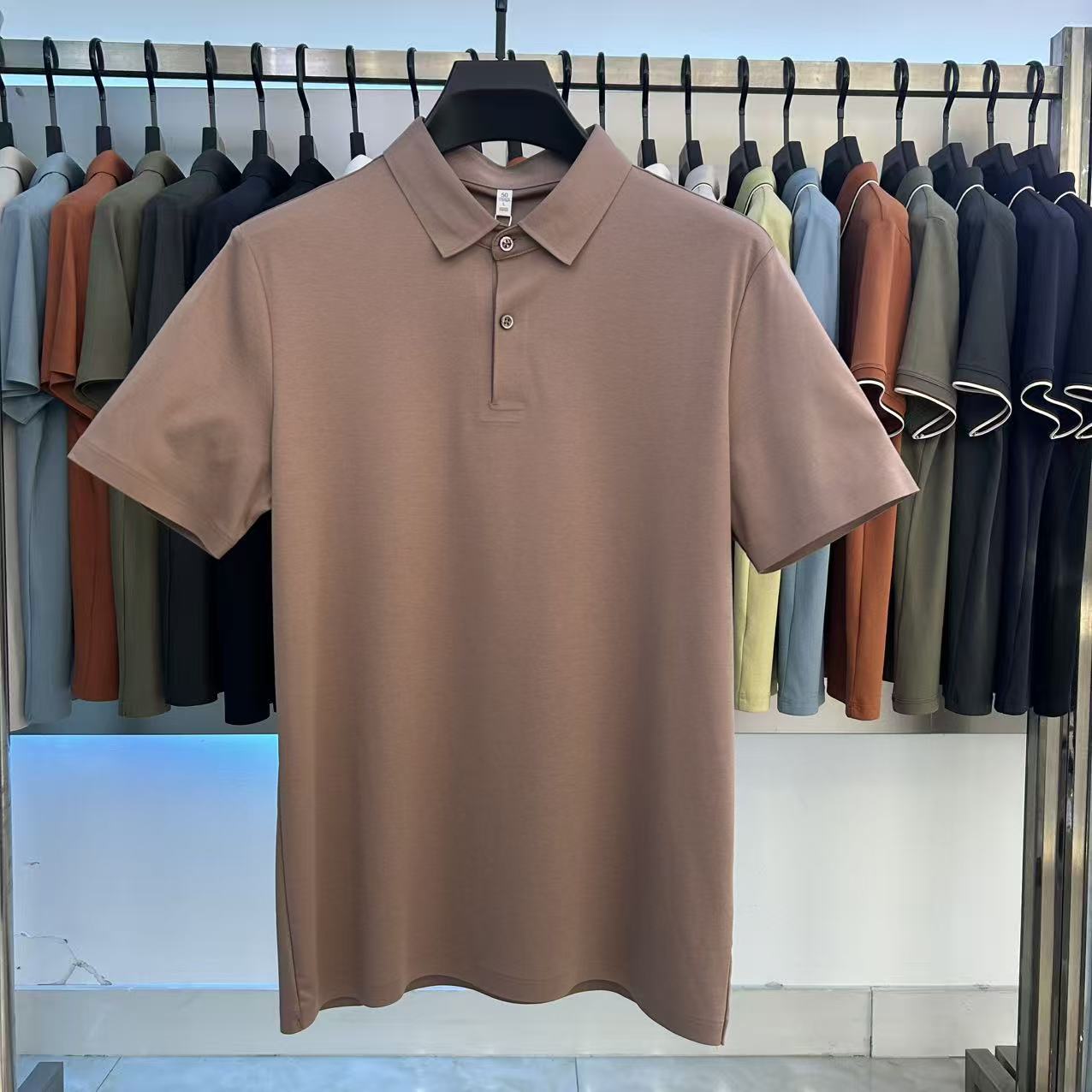 XYD7801 190g weight 65% Cotton  35%polyester fiber  Polo shirt