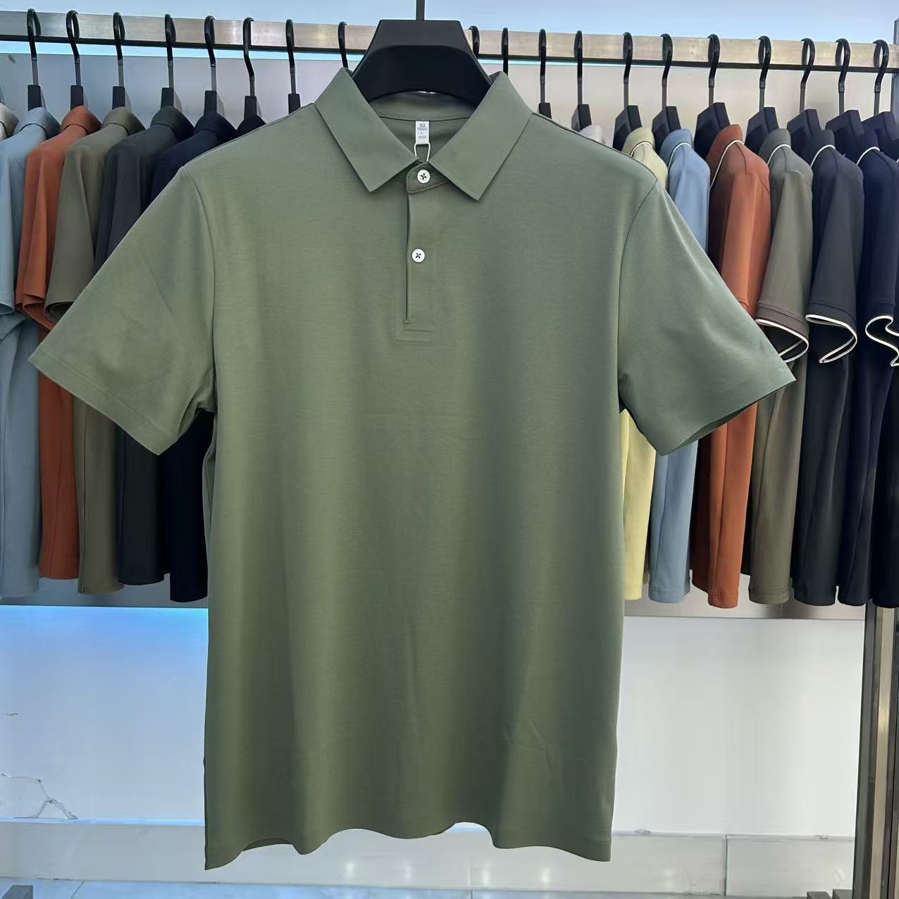 XYD7801 190g weight 65% Cotton  35%polyester fiber  Polo shirt