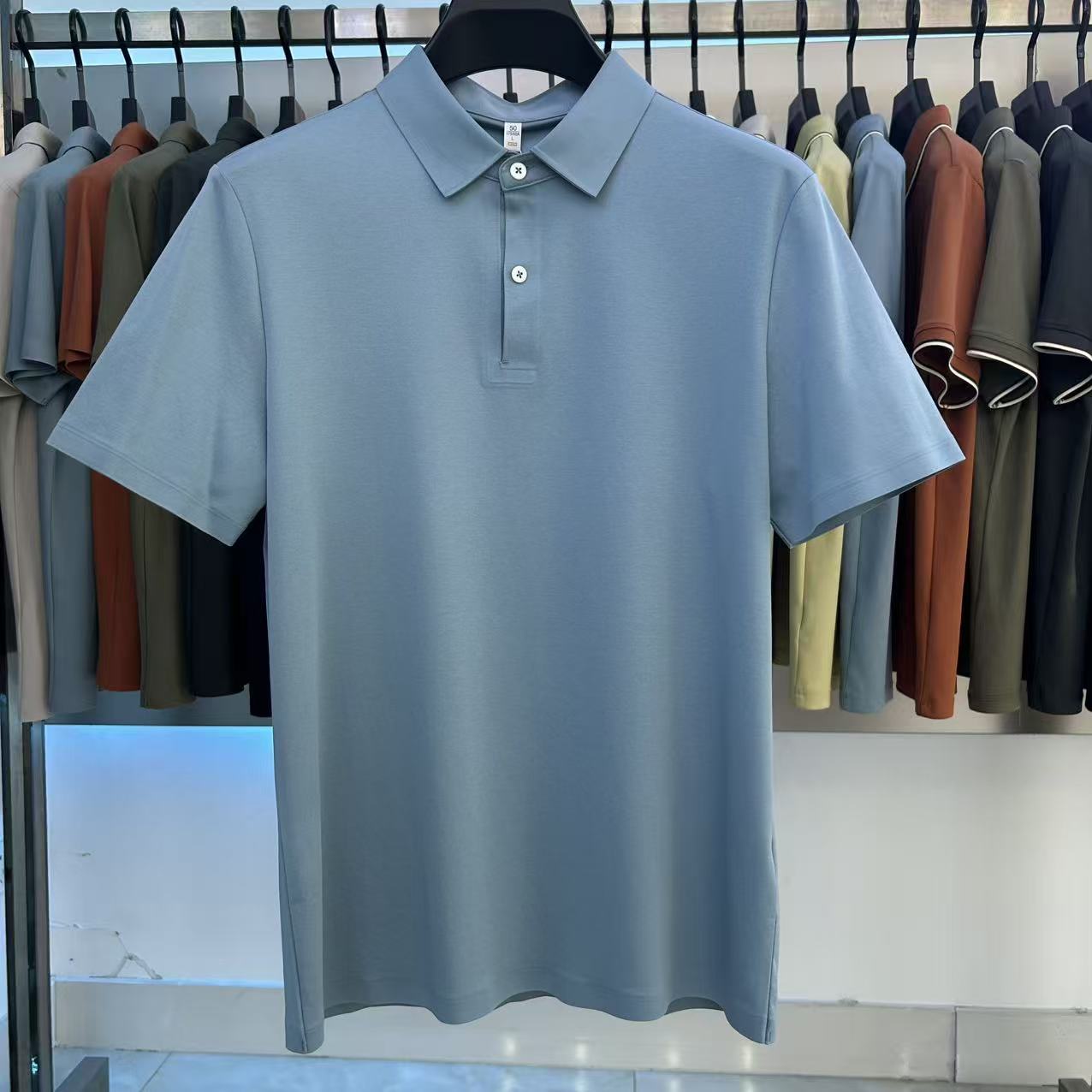 XYD7801 190g weight 65% Cotton  35%polyester fiber  Polo shirt