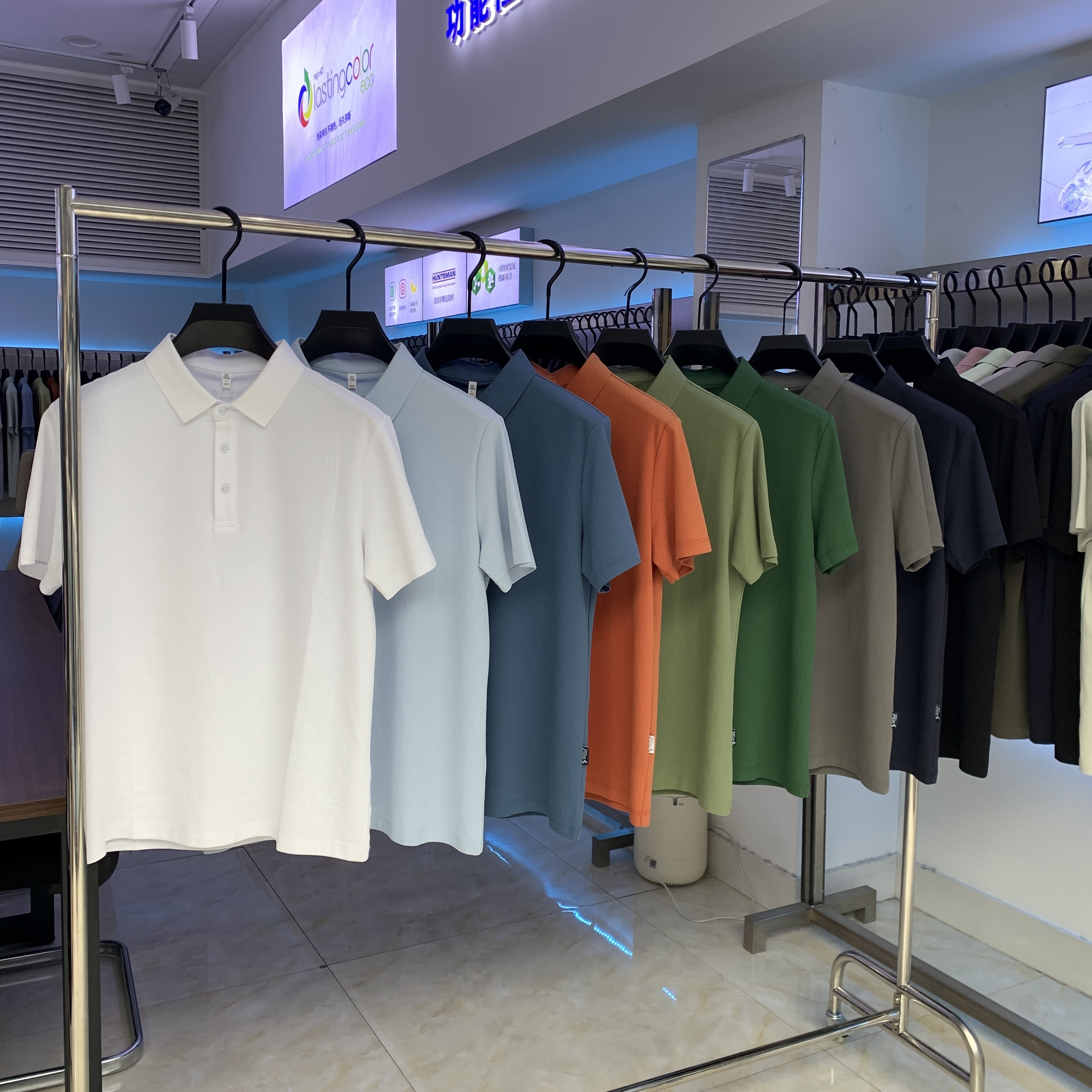 XYD6100 230g weight 75%cotton  25%polyester fiber  Polo shirt