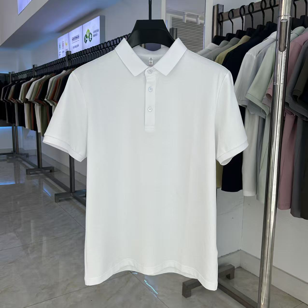 XYD3200  200g weight 70% Cotton  25% polyester fiber  5% spandex   Polo shirt