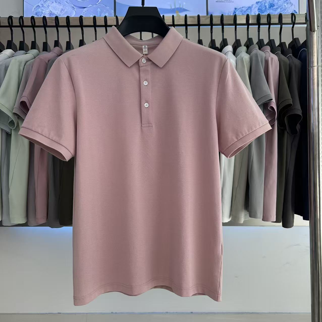 XYD3200  200g weight 70% Cotton  25% polyester fiber  5% spandex   Polo shirt