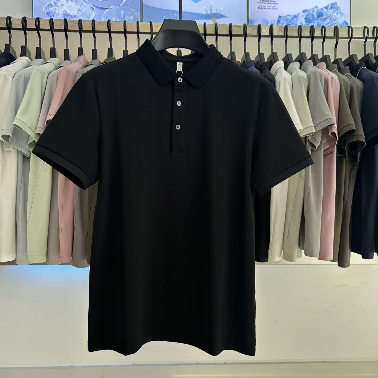 XYD3200  200g weight 70% Cotton  25% polyester fiber  5% spandex   Polo shirt