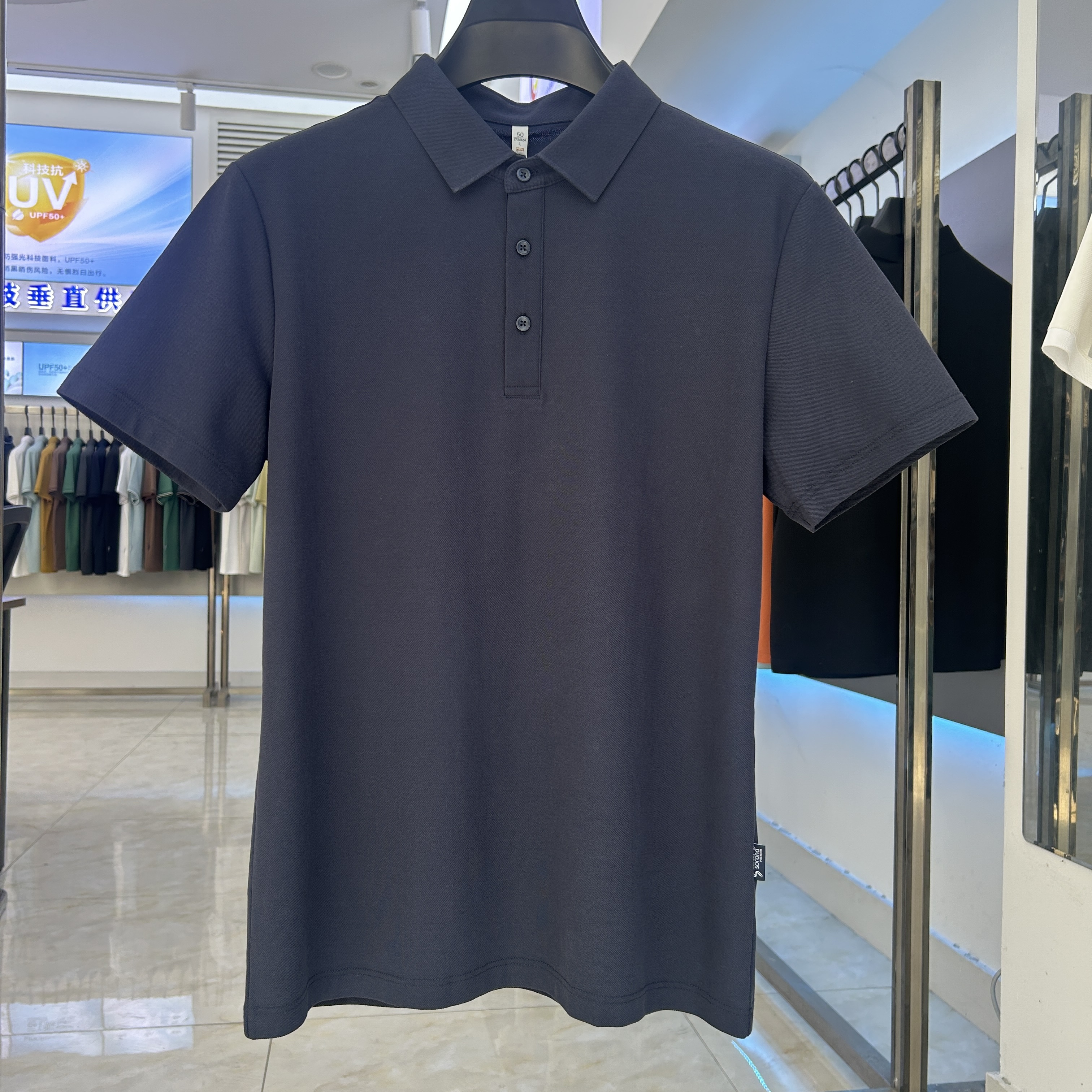 XYD6100 230g weight 75%cotton  25%polyester fiber  Polo shirt（苔藓绿和石墨灰图片放不上去）