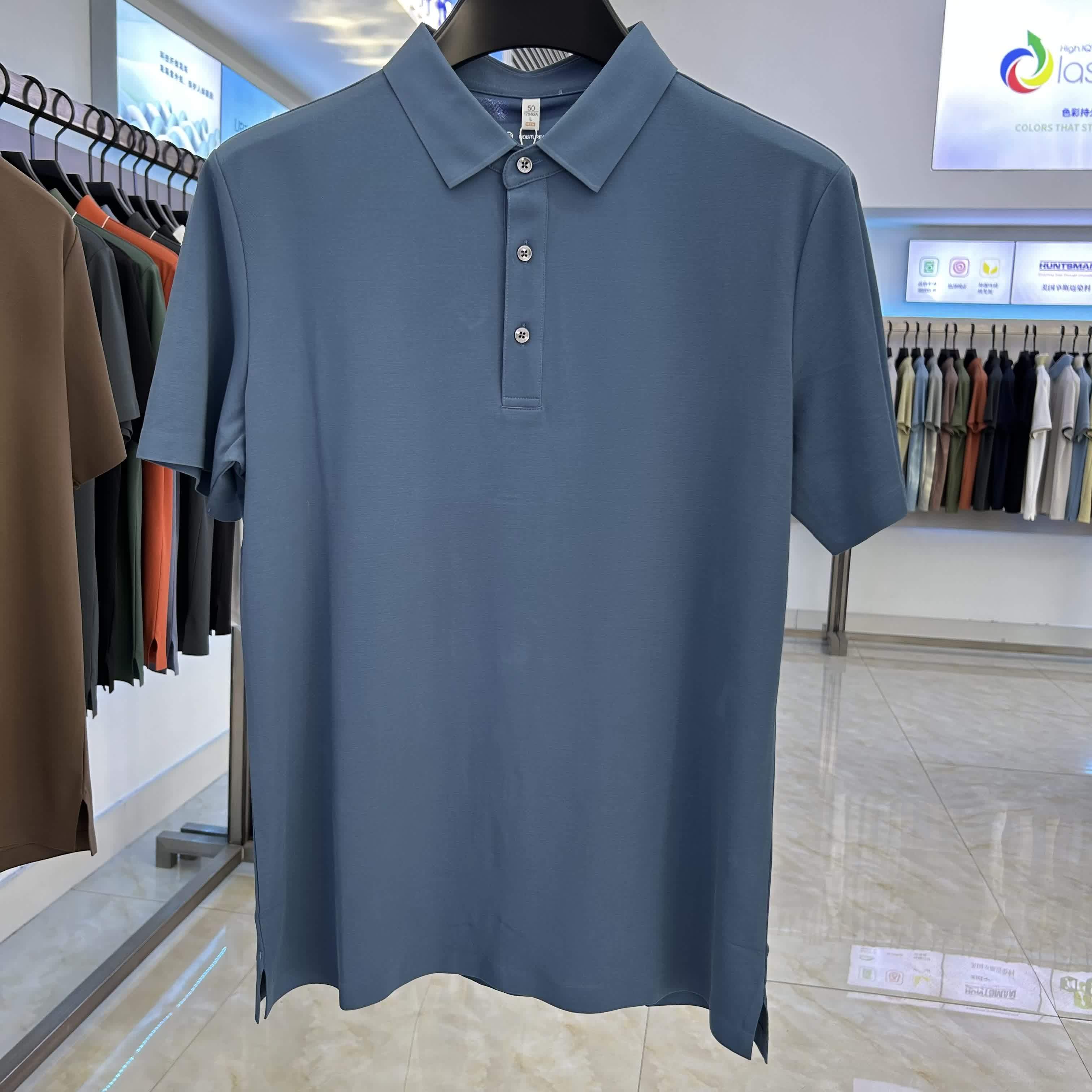 XYD6200 210g weight 49.5%modal  43.8%polyester fiber  6.7%spandex  Polo shirt