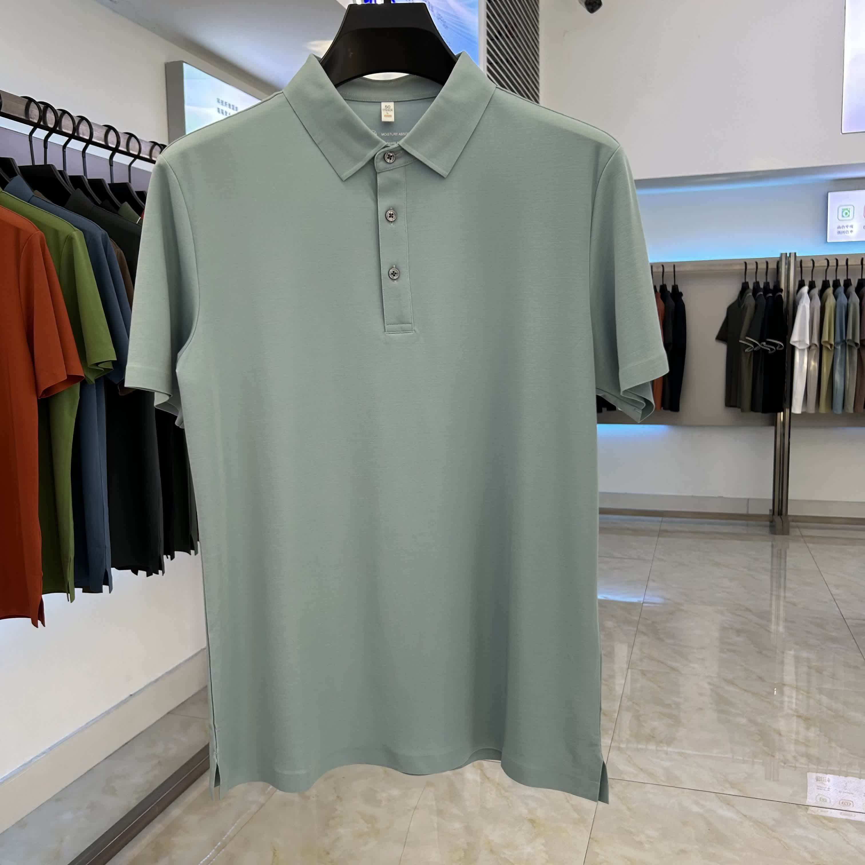 XYD6200 210g weight 49.5%modal  43.8%polyester fiber  6.7%spandex  Polo shirt