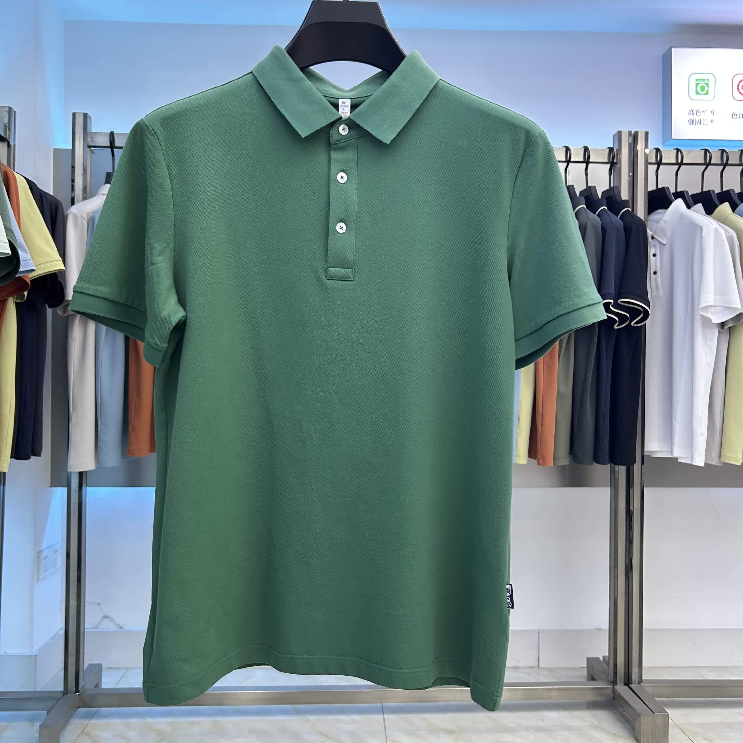 XYD6300 230g weight   97.5%Cotton  2.5%spandex  Polo shirt