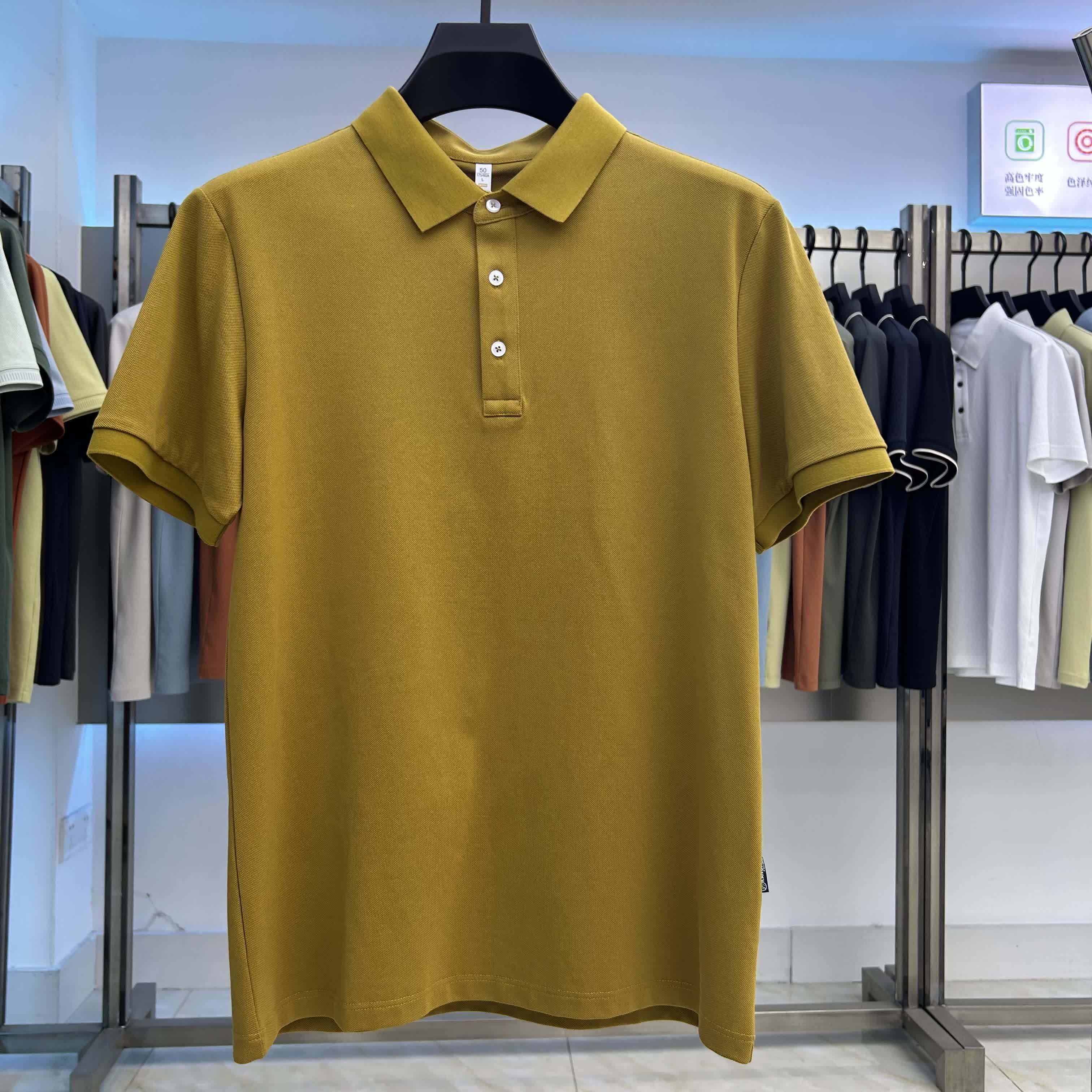 XYD6300 230g weight   97.5%Cotton  2.5%spandex  Polo shirt