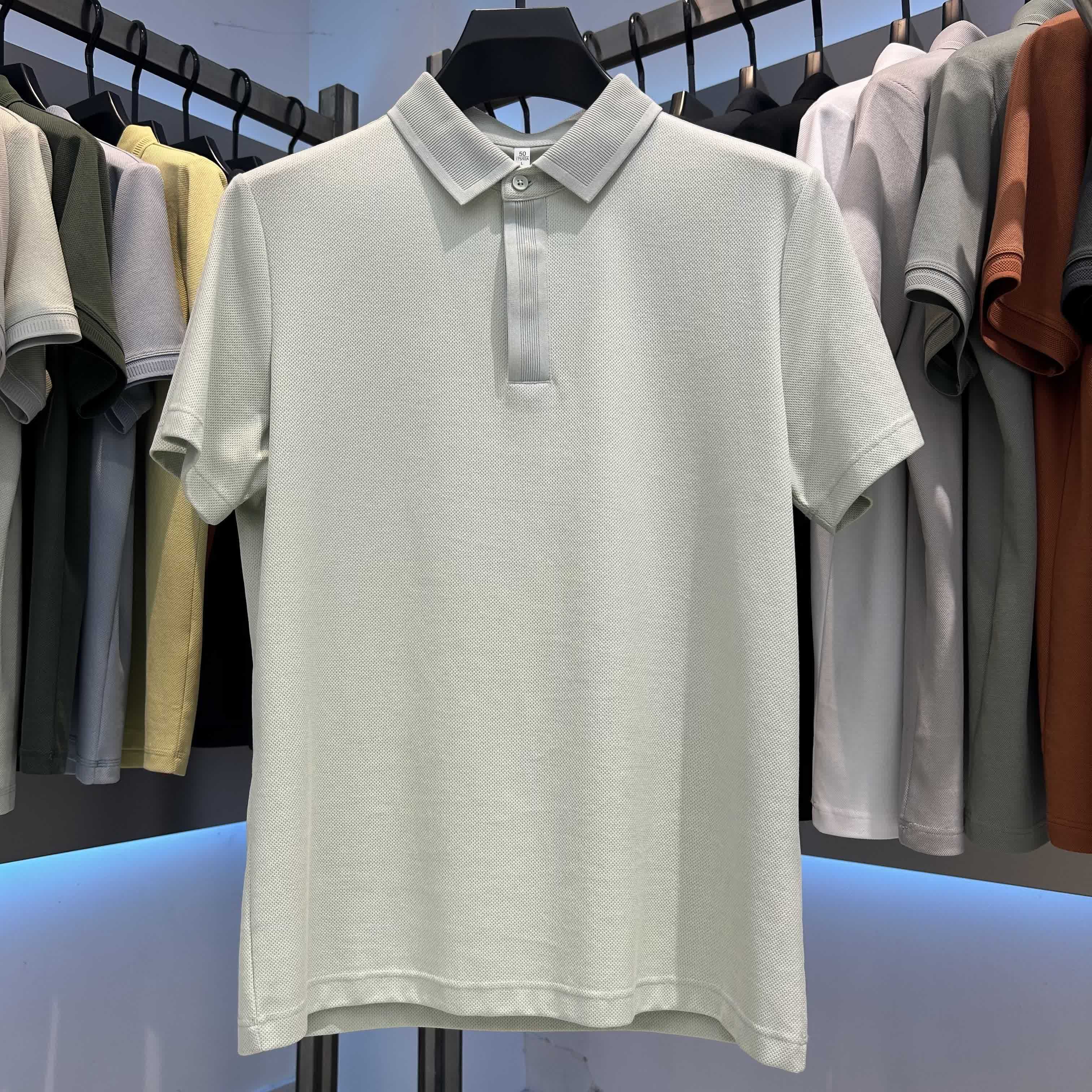 XYD7050 220g weight 81%Cotton  19%polyester fiber  Polo shirt