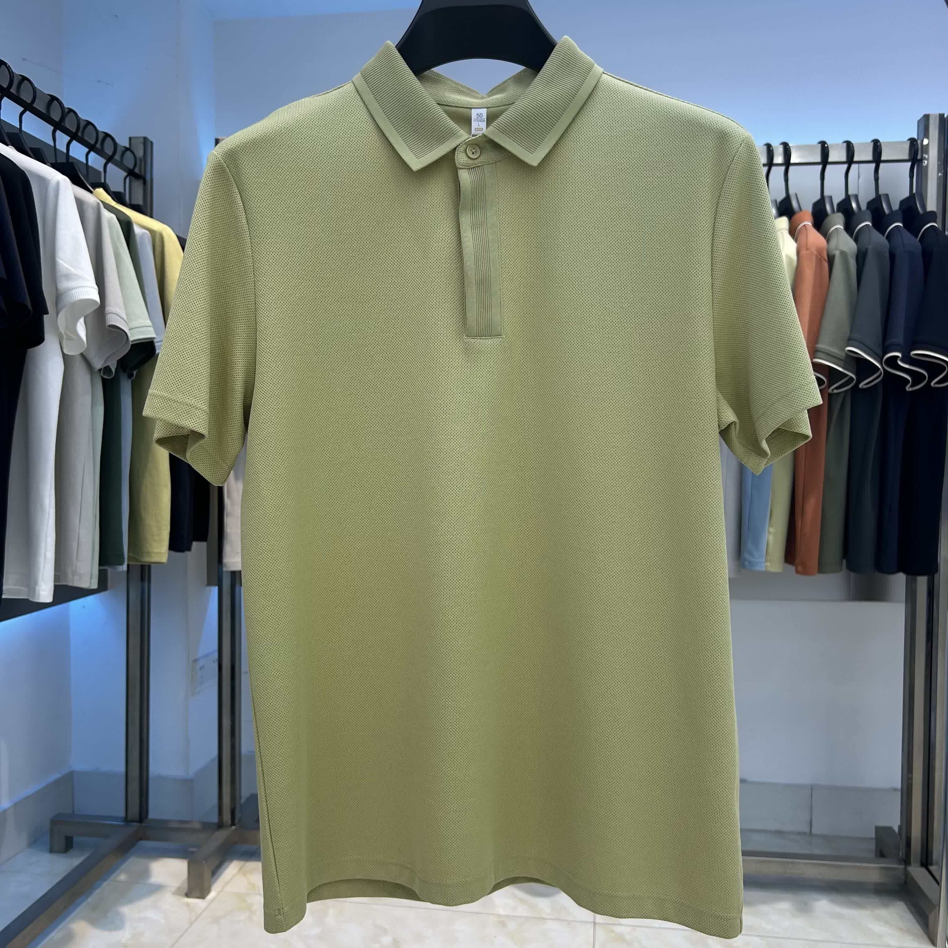 XYD7050 220g weight 81%Cotton  19%polyester fiber  Polo shirt