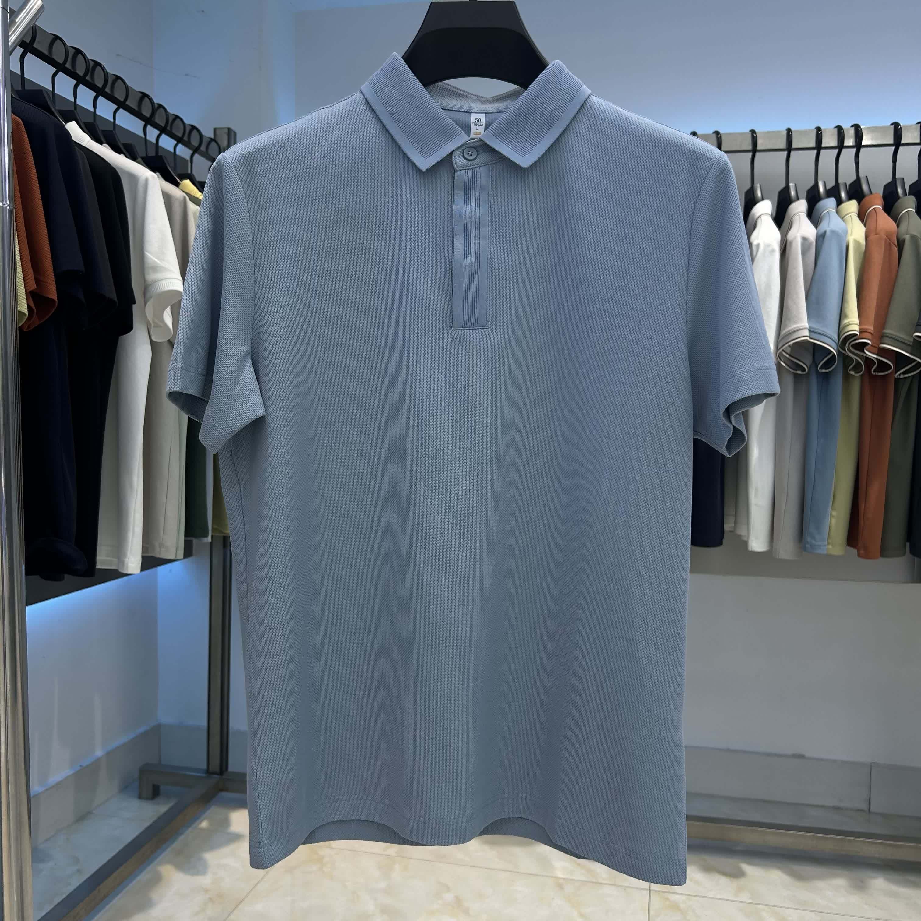 XYD7050 220g weight 81%Cotton  19%polyester fiber  Polo shirt