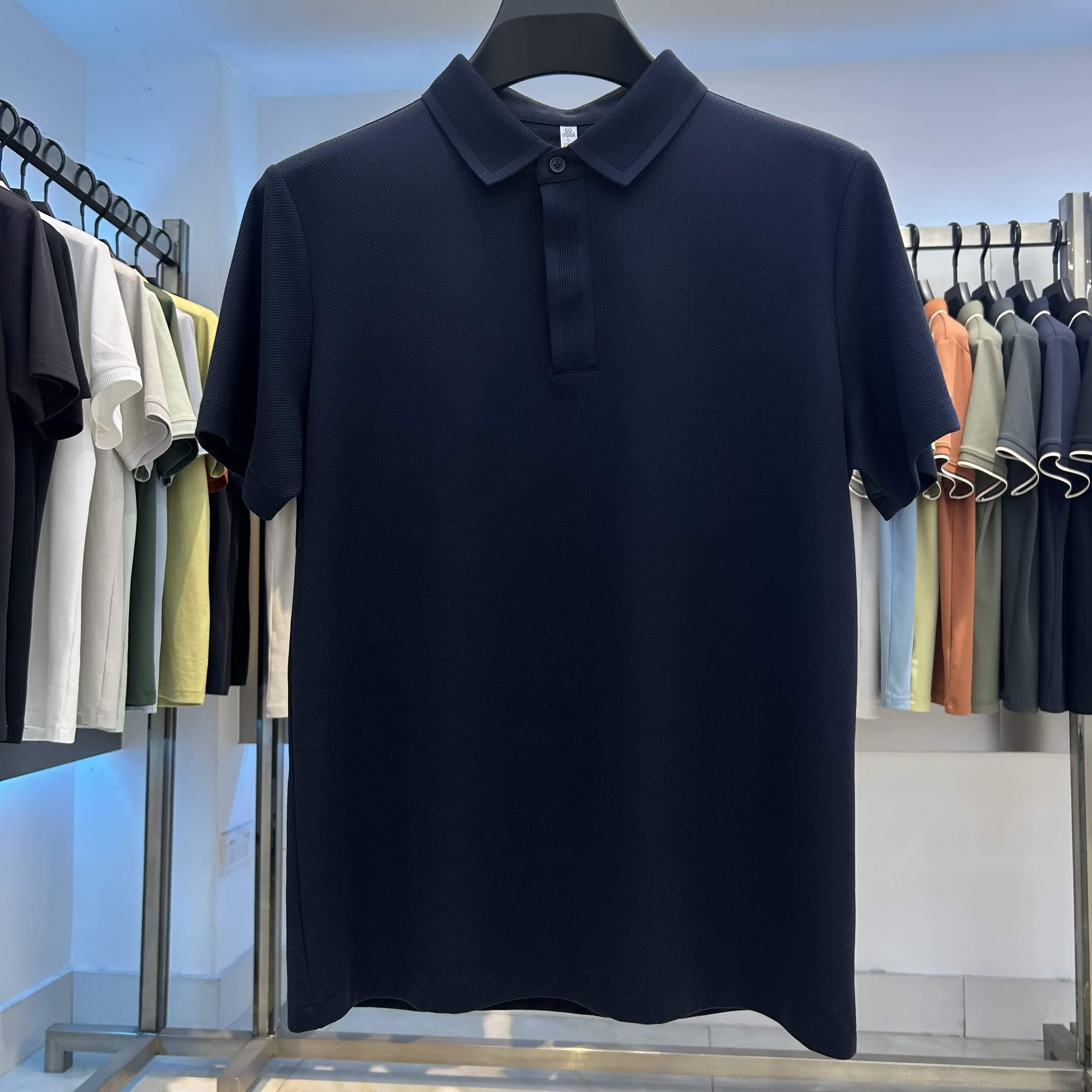 XYD7050 220g weight 81%Cotton  19%polyester fiber  Polo shirt
