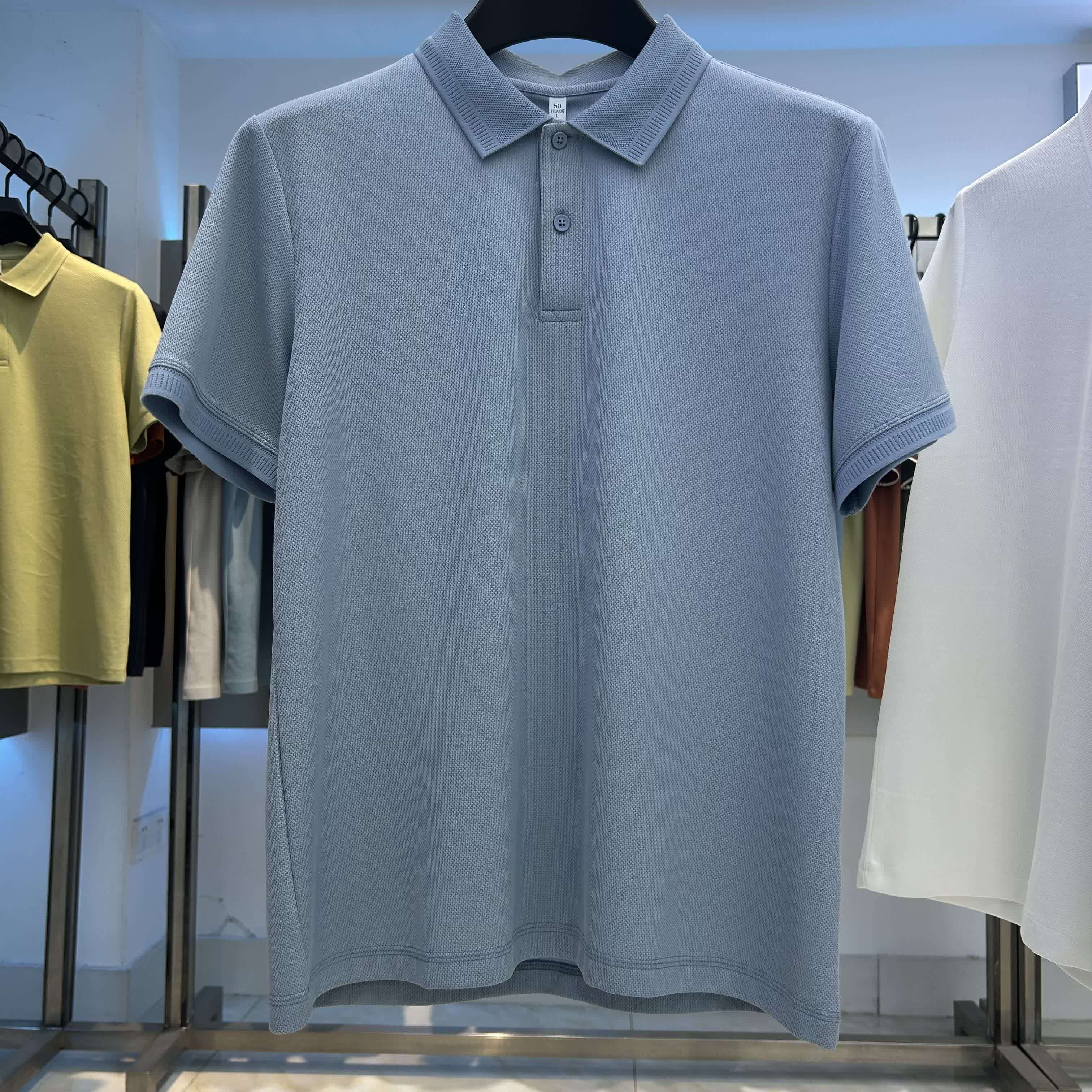 XYD7051 220g weight 81%Cotton  19%polyester fiber  Polo shirt