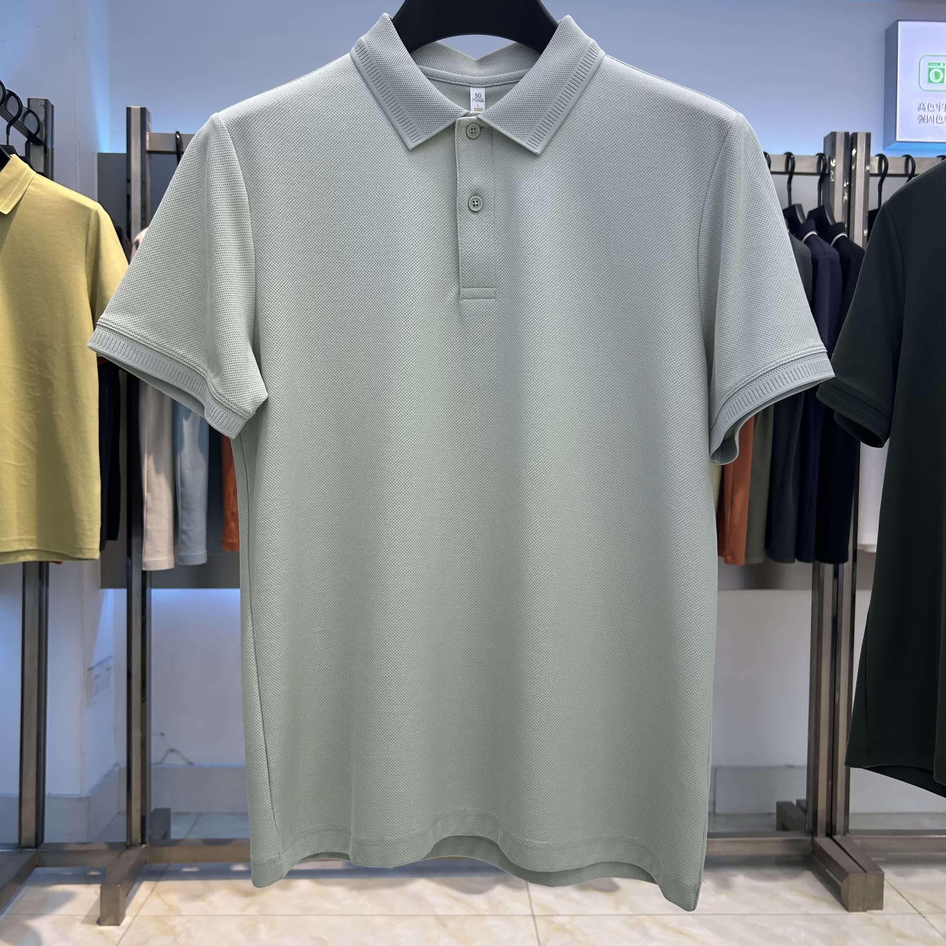 XYD7051 220g weight 81%Cotton  19%polyester fiber  Polo shirt