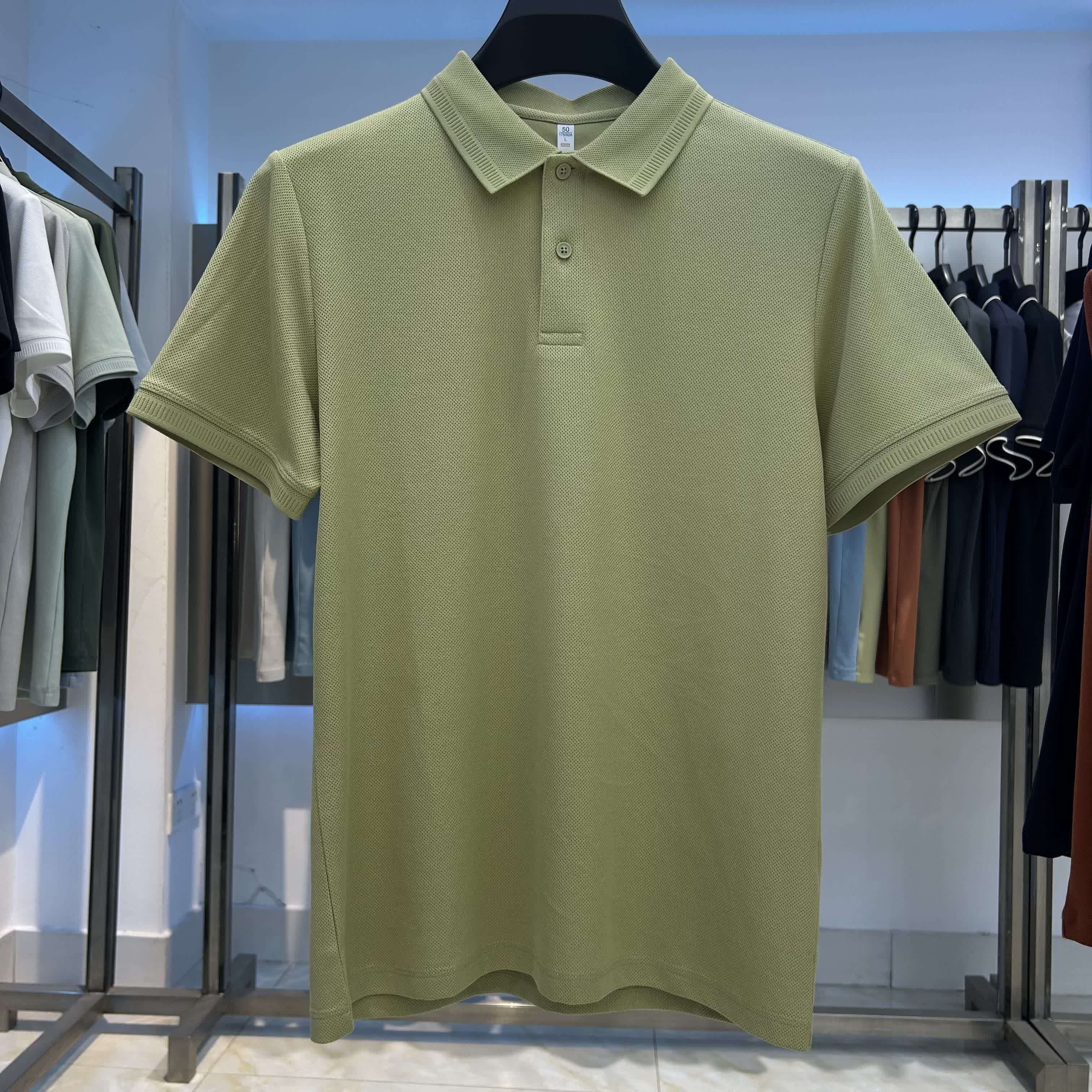 XYD7051 220g weight 81%Cotton  19%polyester fiber  Polo shirt