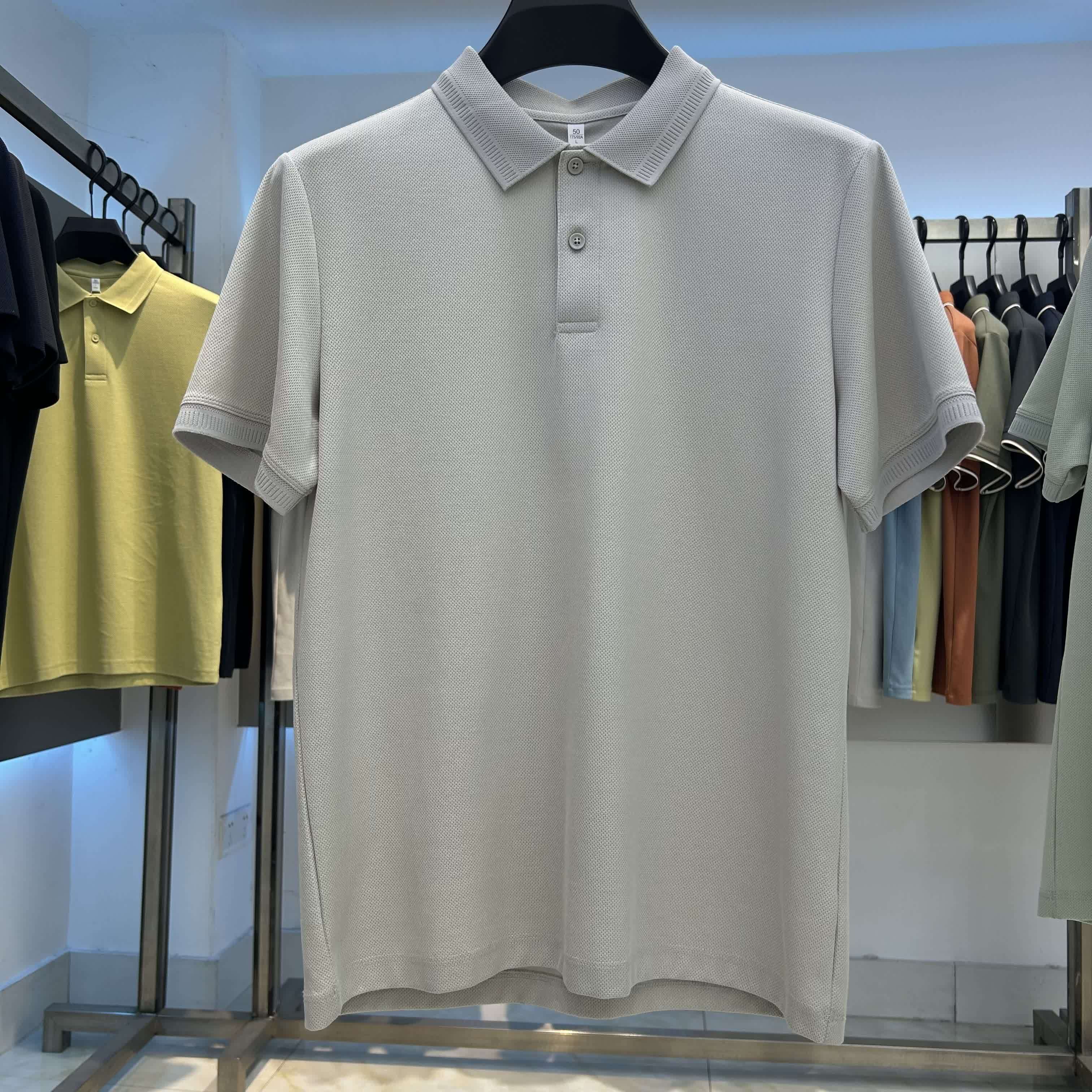 XYD7051 220g weight 81%Cotton  19%polyester fiber  Polo shirt