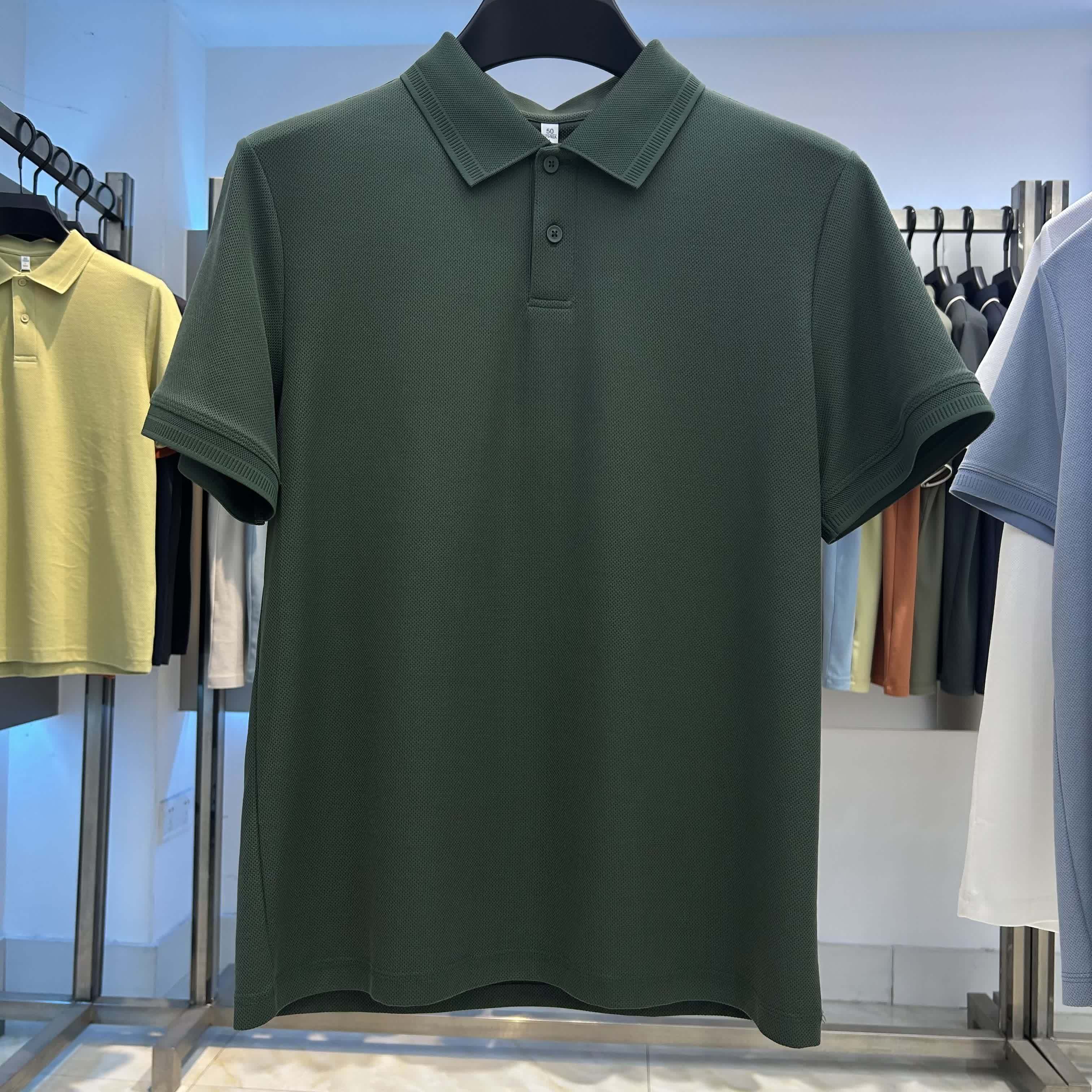 XYD7051 220g weight 81%Cotton  19%polyester fiber  Polo shirt