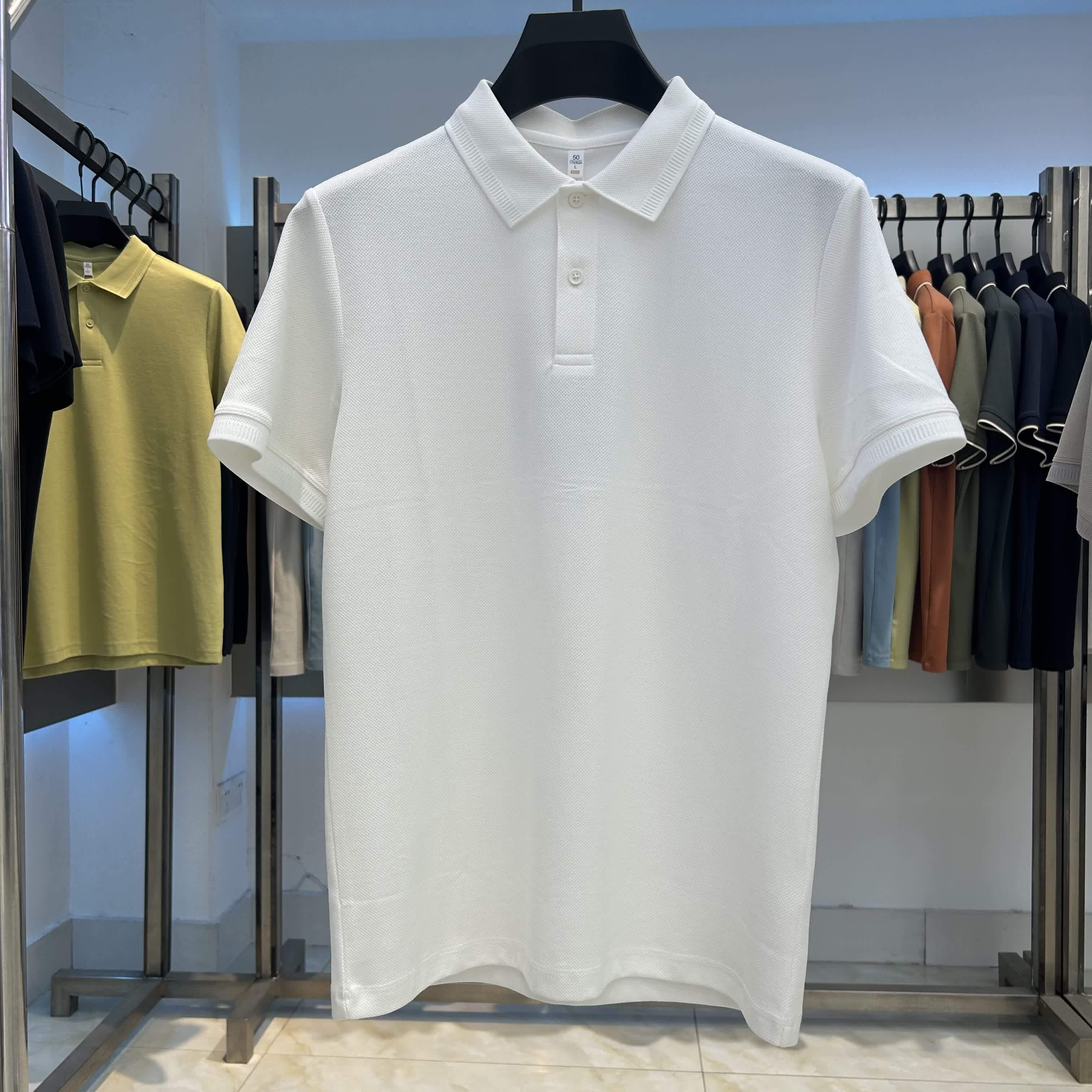 XYD7051 220g weight 81%Cotton  19%polyester fiber  Polo shirt