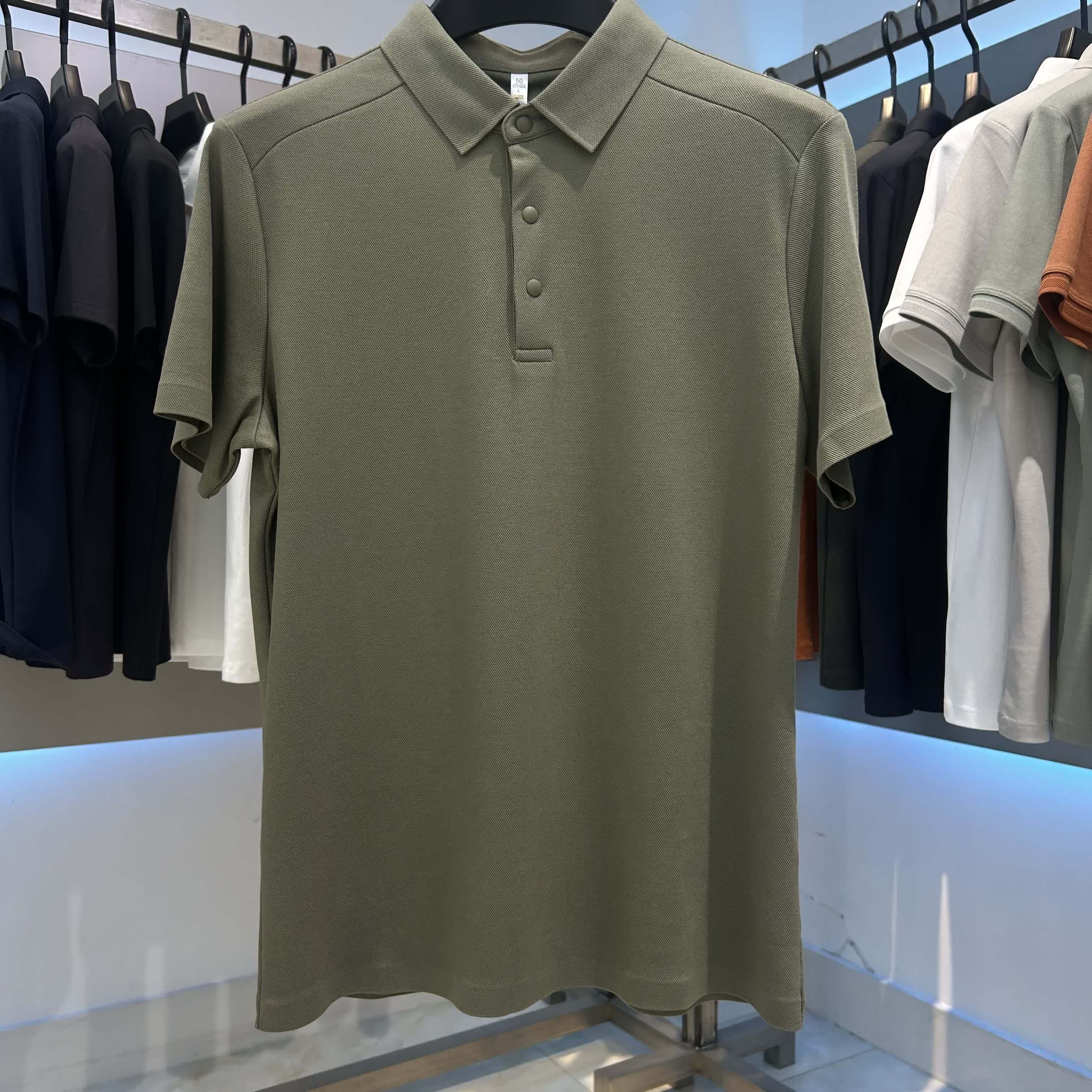 XYD7101  210g weight 57.4%Cotton  26.4%polyester fiber  16.2%lyocell  Polo shirt
