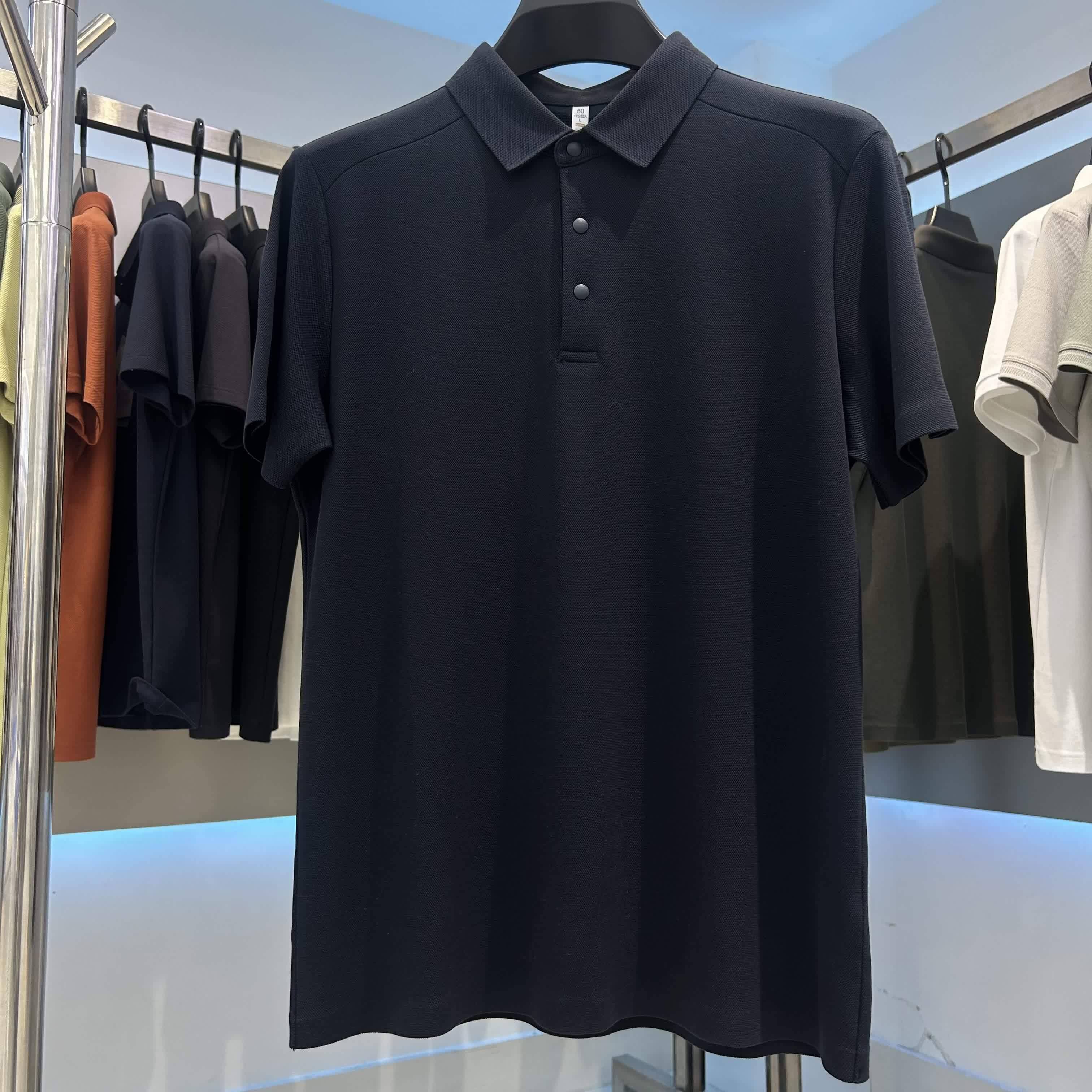 XYD7101  210g weight 57.4%Cotton  26.4%polyester fiber  16.2%lyocell  Polo shirt
