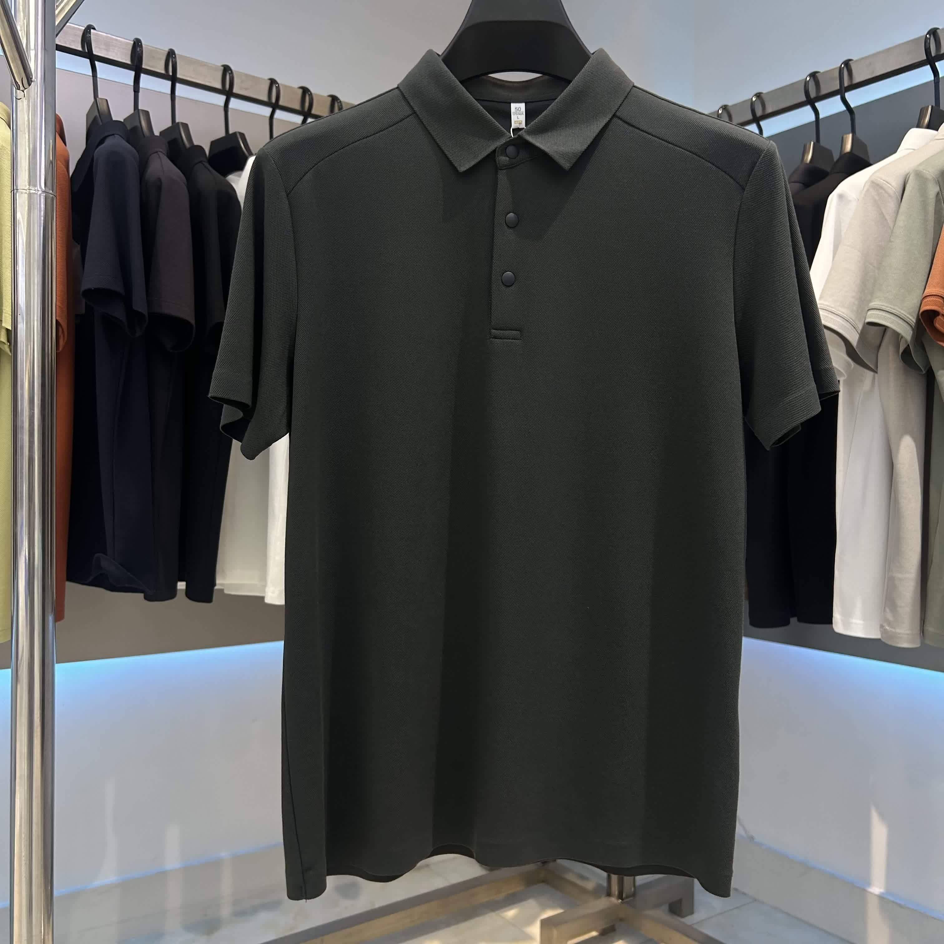 XYD7101  210g weight 57.4%Cotton  26.4%polyester fiber  16.2%lyocell  Polo shirt