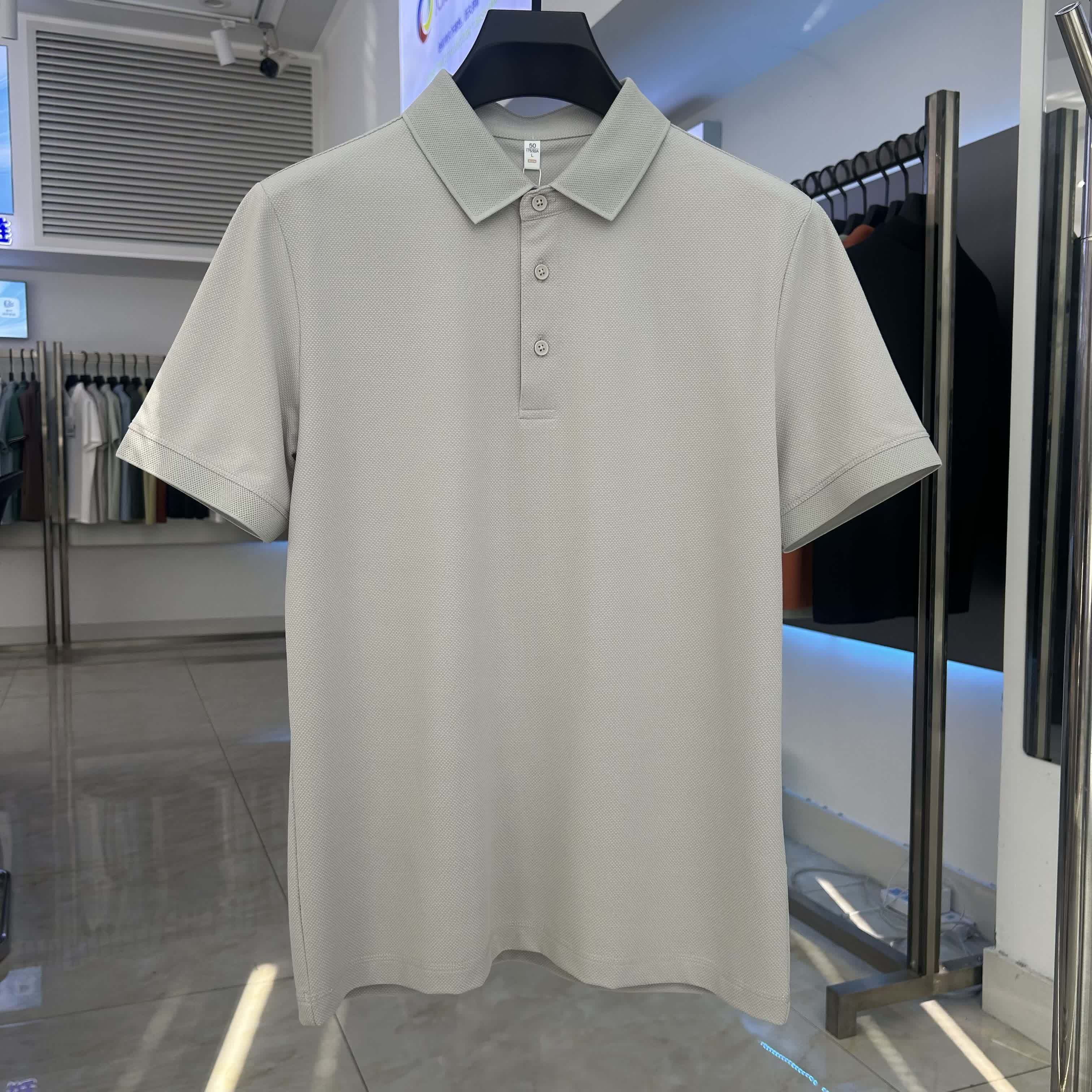 XYD7306 200g weight 40%Cotton  54%polyester fiber  6%spandex Polo shirt