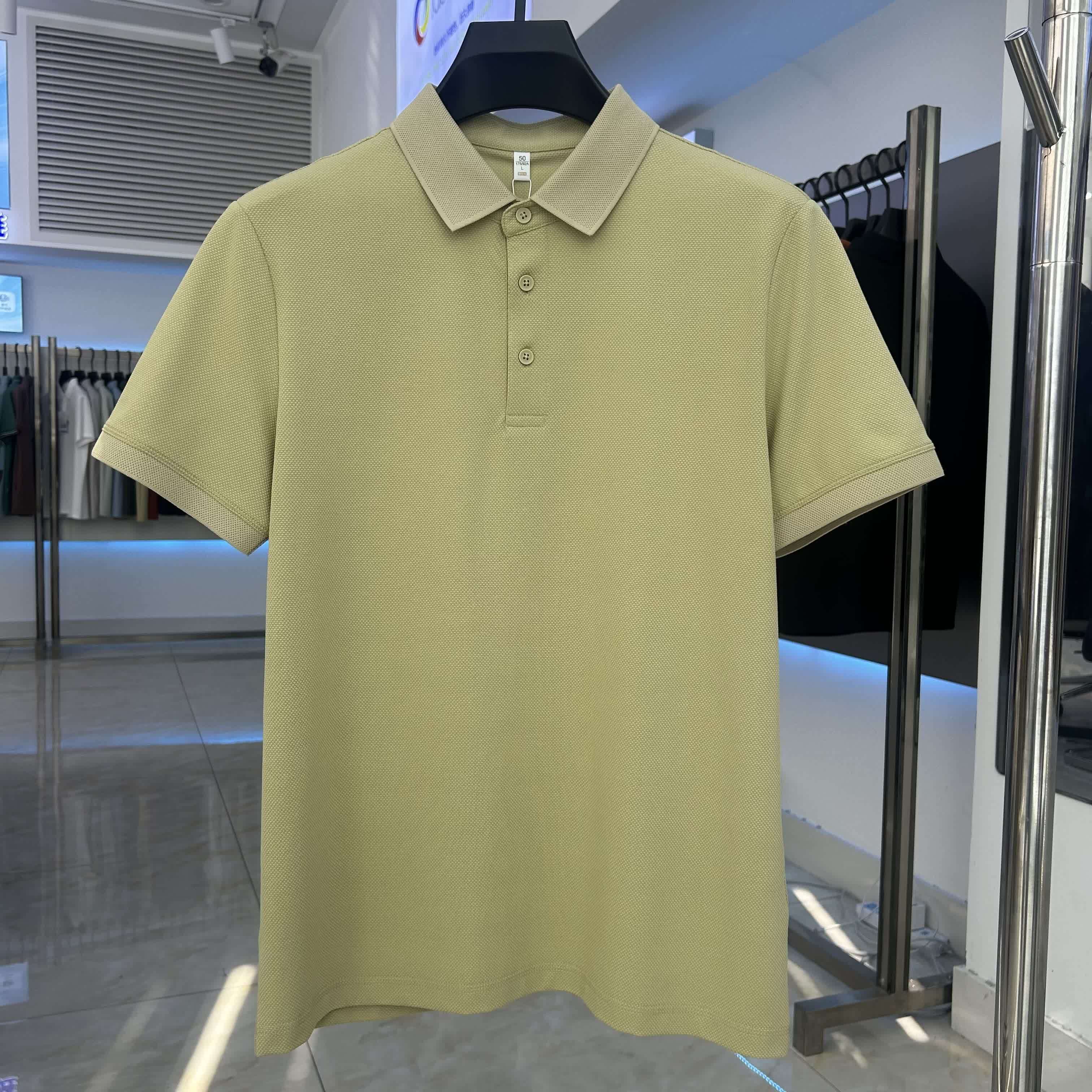 XYD7306 200g weight 40%Cotton  54%polyester fiber  6%spandex Polo shirt