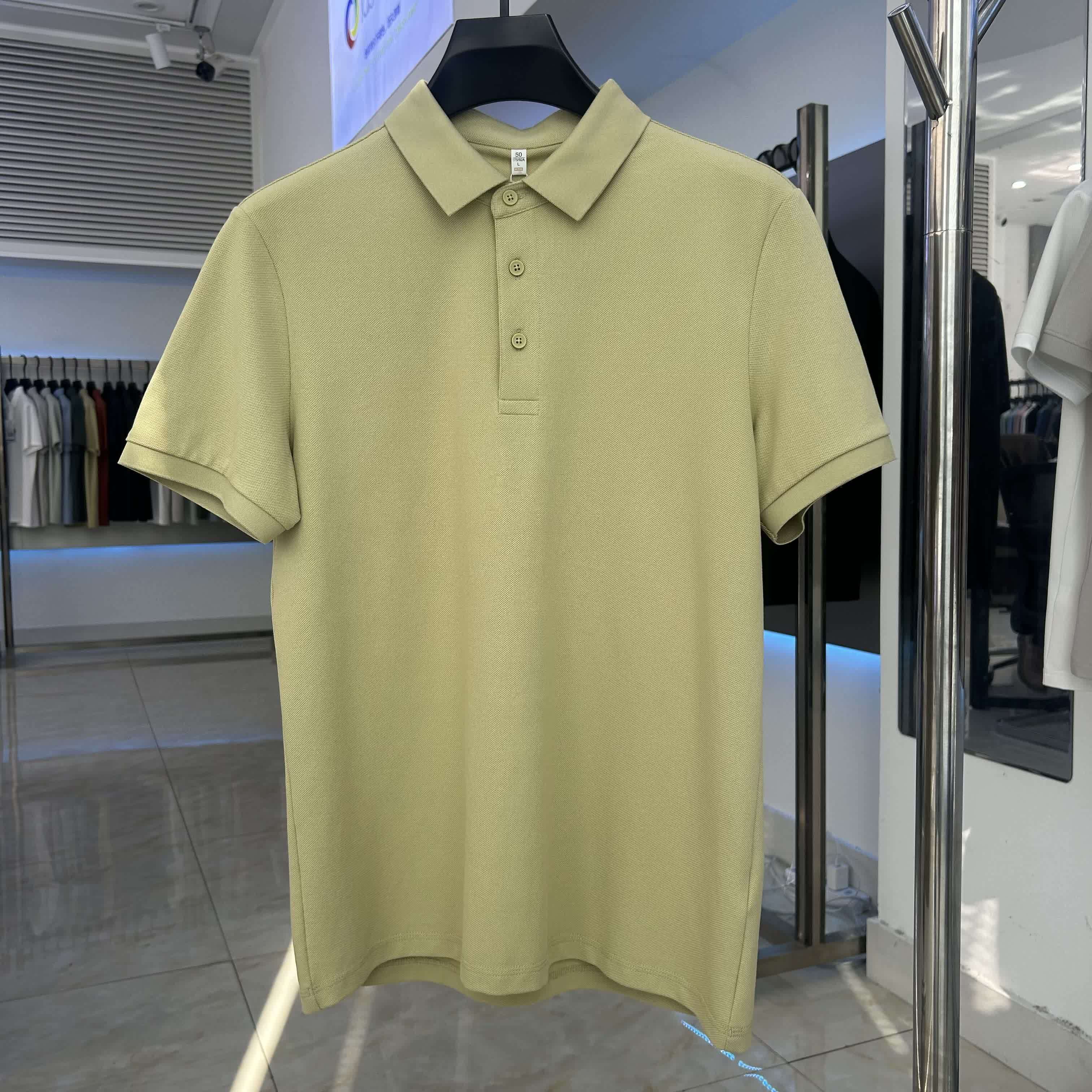 XYD7602  220g weight 79.8% Cotton  18% polyester fiber  2.2%spandex  Polo shirt