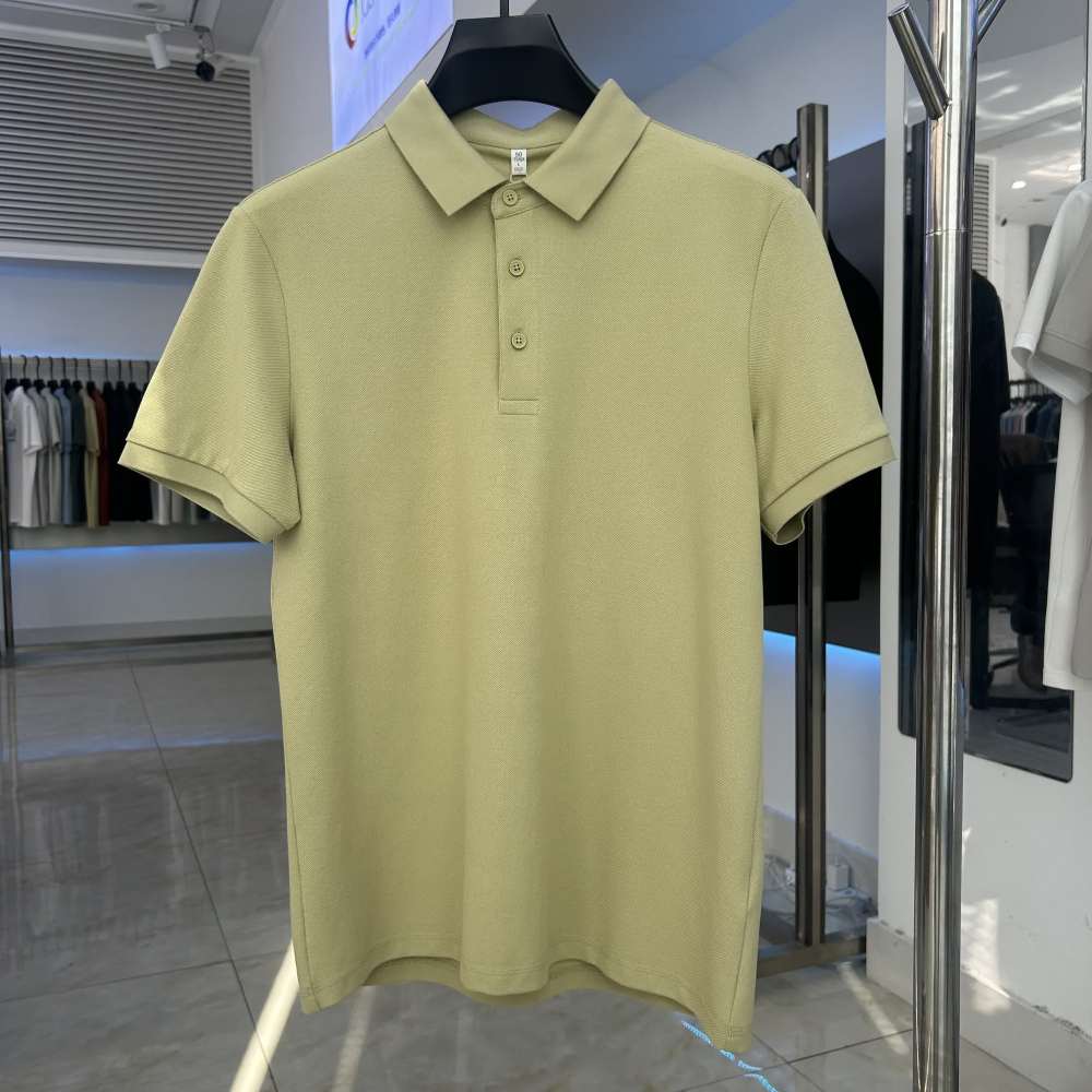 XYD7602  220g weight 79.8% Cotton  18% polyester fiber  2.2%spandex  Polo shirt
