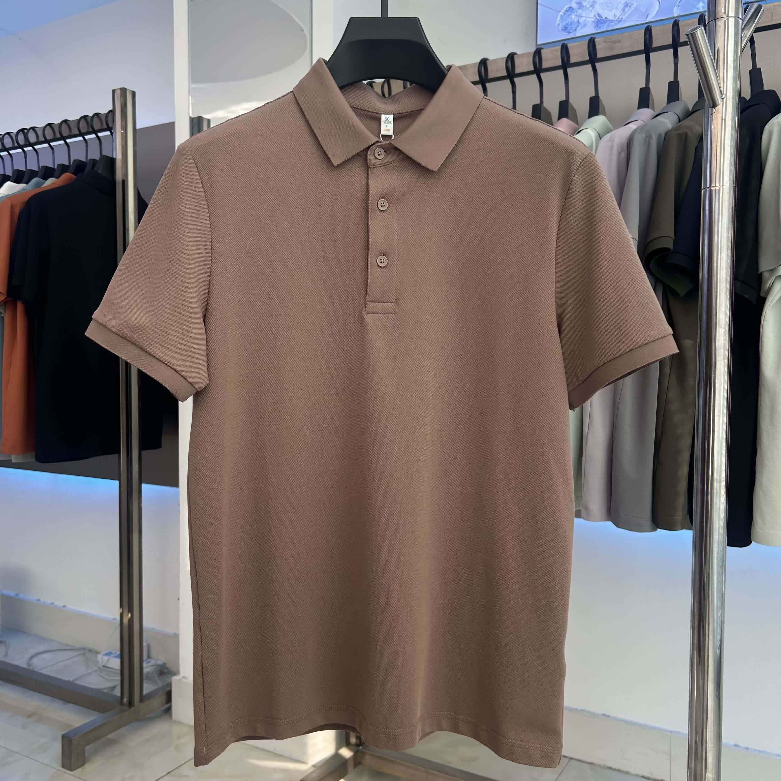 XYD7602  220g weight 79.8% Cotton  18% polyester fiber  2.2%spandex  Polo shirt